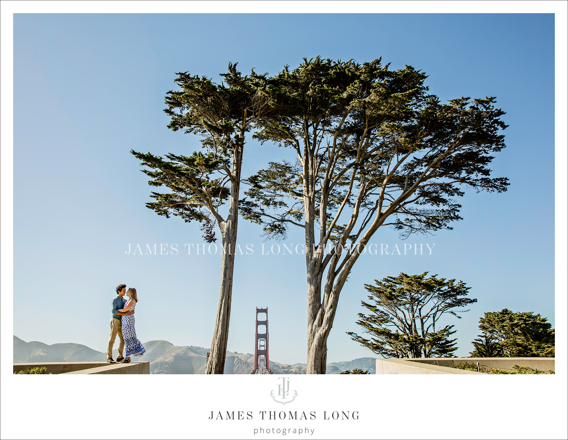 San Francisco engagement session by Seattle wedding photographer James Thomas Long Photography