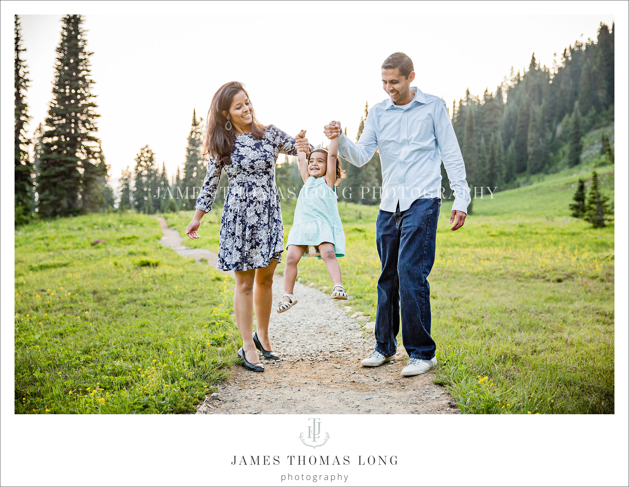 Seattle Mount Rainier WA family photography session by James Thomas Long Photography