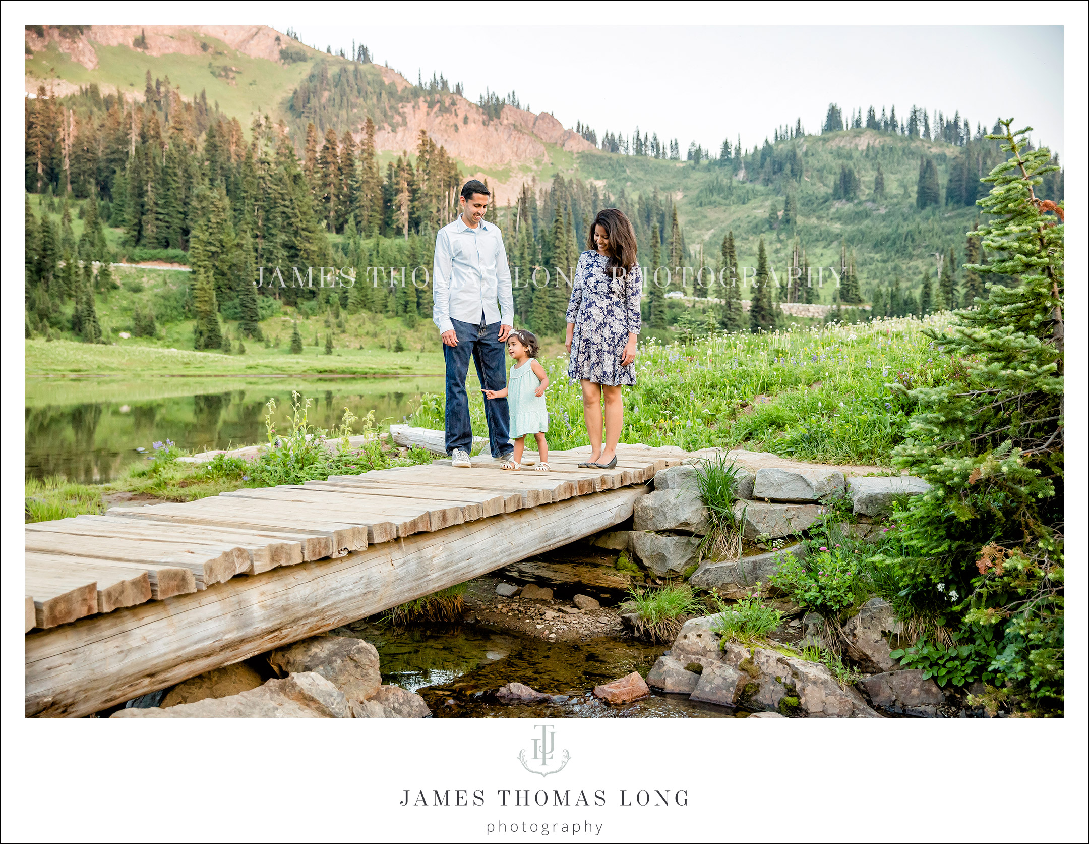 Seattle Mount Rainier WA family photography session by James Thomas Long Photography