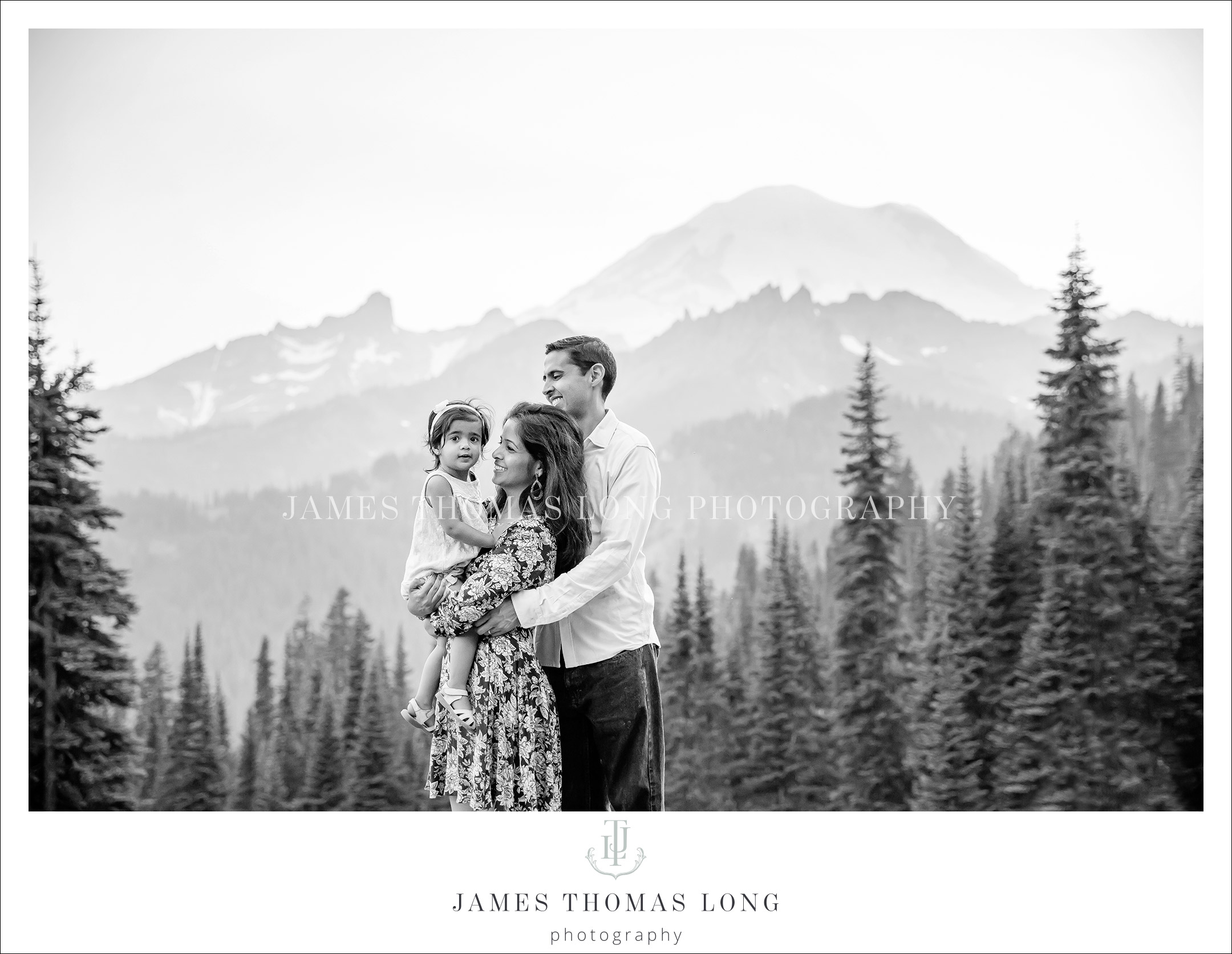 Seattle Mount Rainier WA family photography session by James Thomas Long Photography