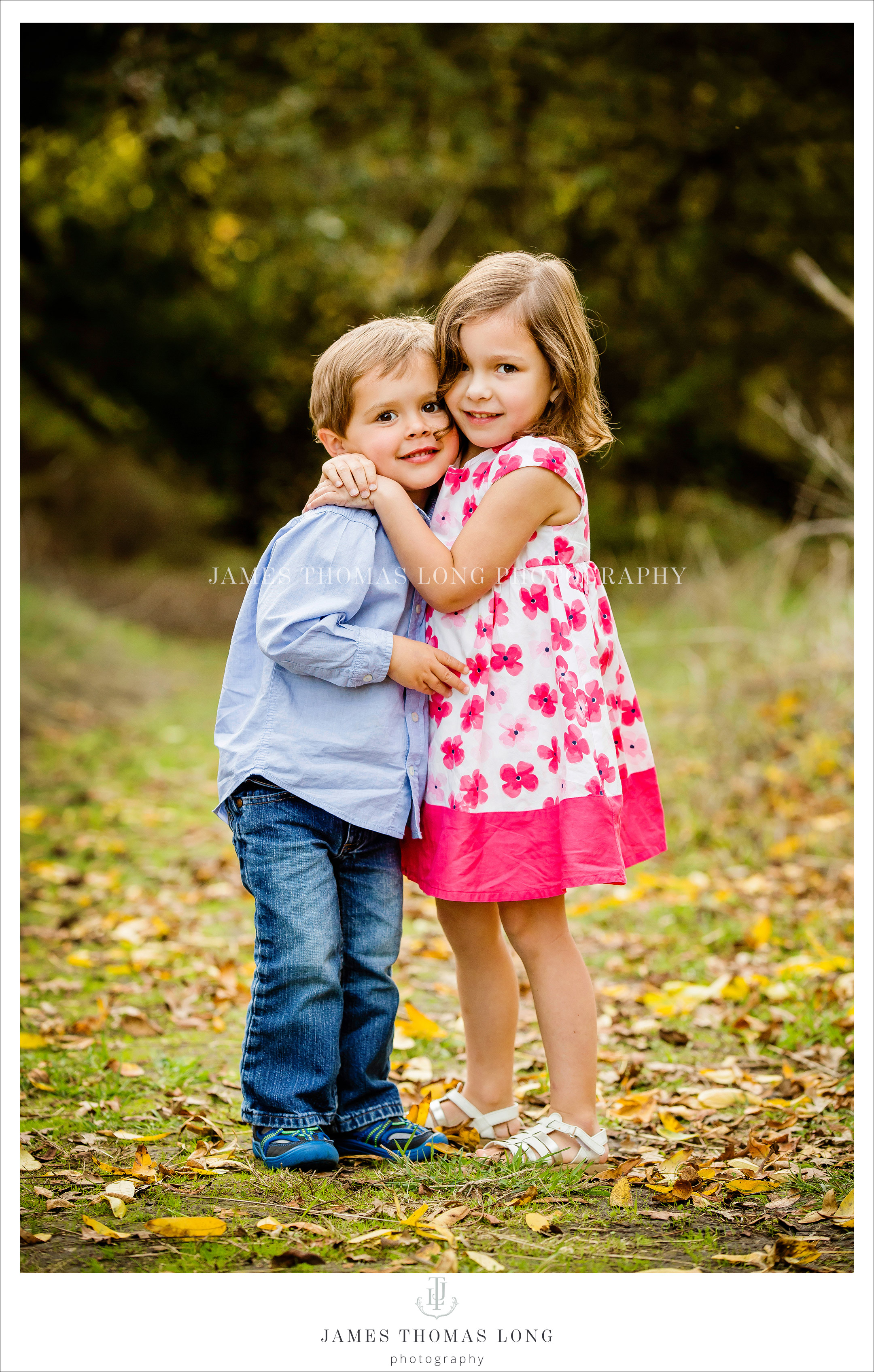 Fall Family Photography Session in Bellevue WA by James Thomas Long Photography