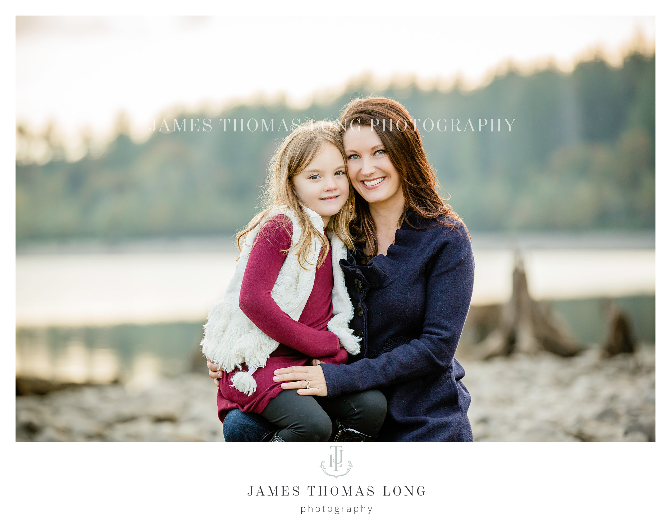 Family Photography session at Rattlesnake Lake by Snoqualmie WA Family Photographer James Thomas Long Photography