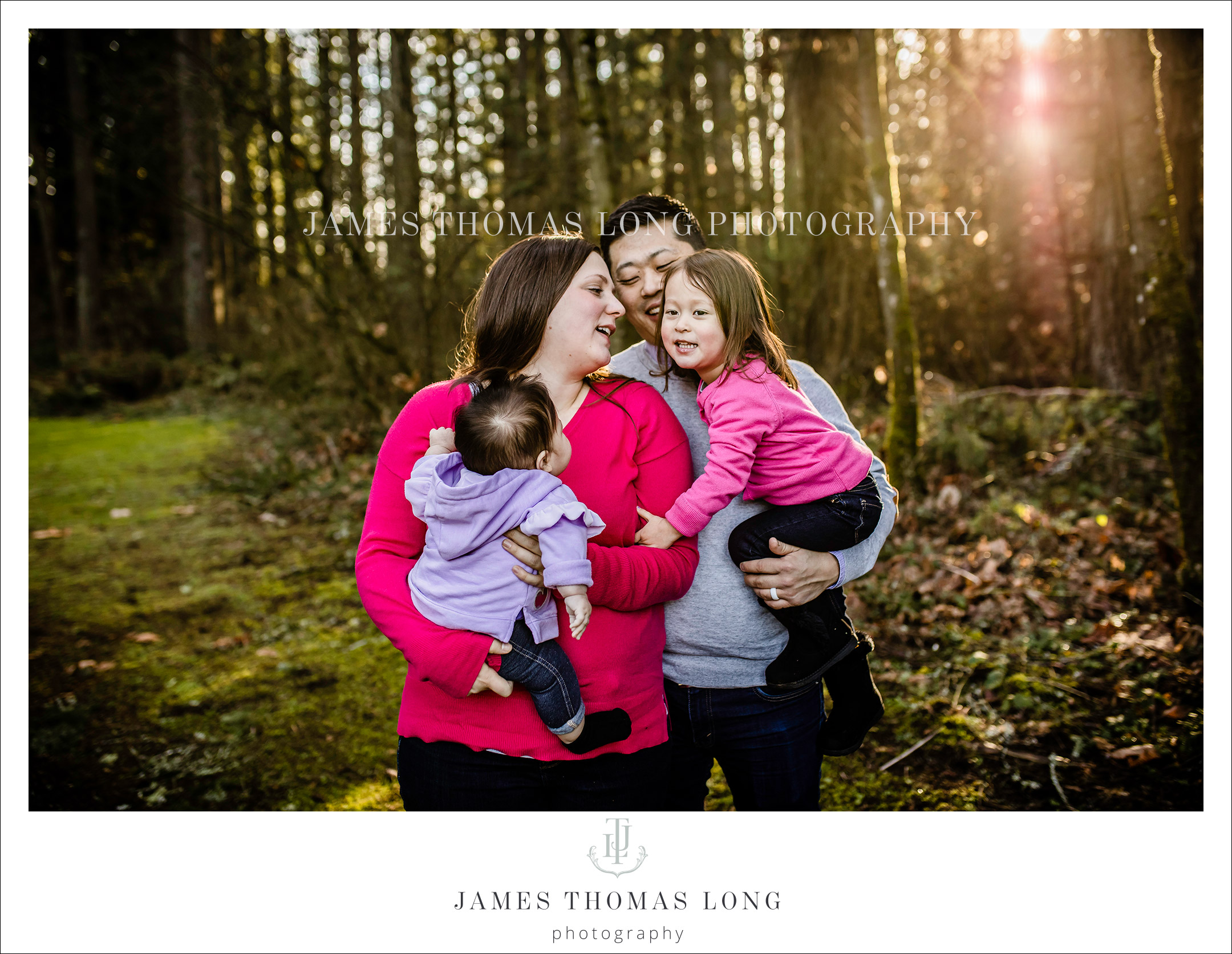 Family Photography session in Redmond WA by Seattle Family Photographer James Thomas Long Photography