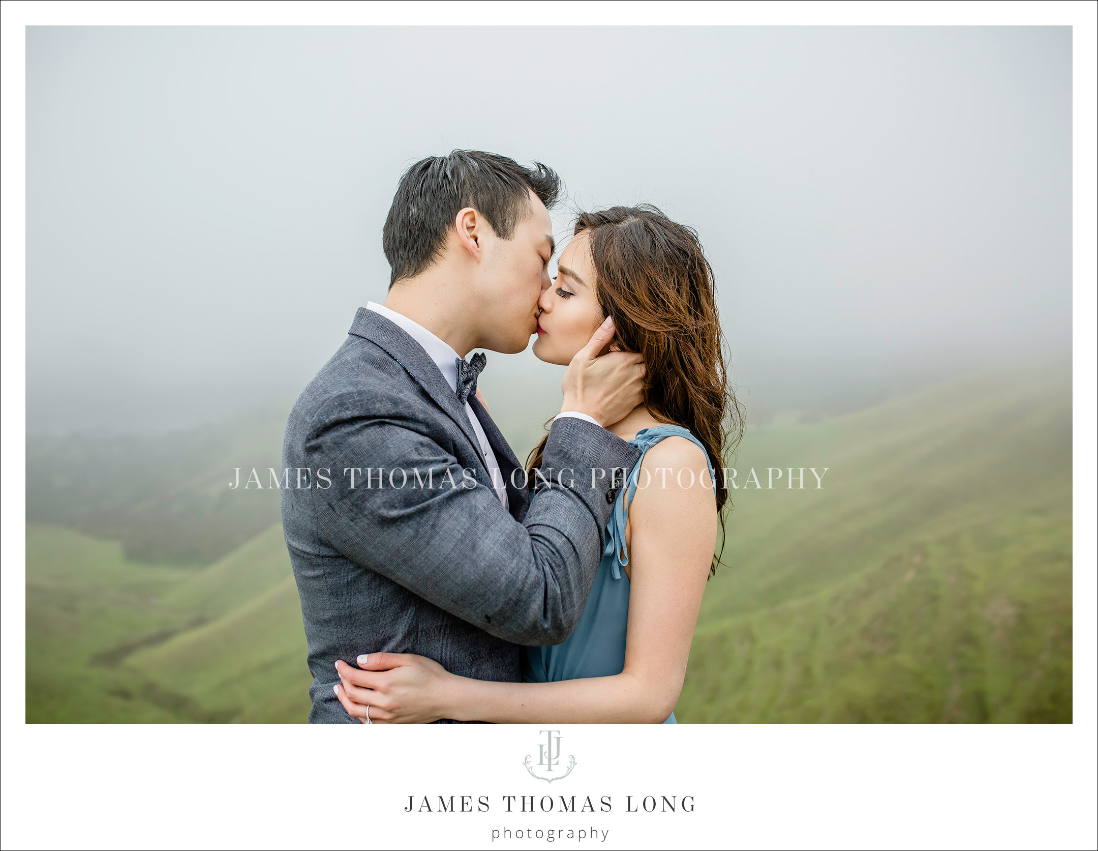 Engagement session in the rain by Seattle Wedding Photographer James Thomas Long Photography
