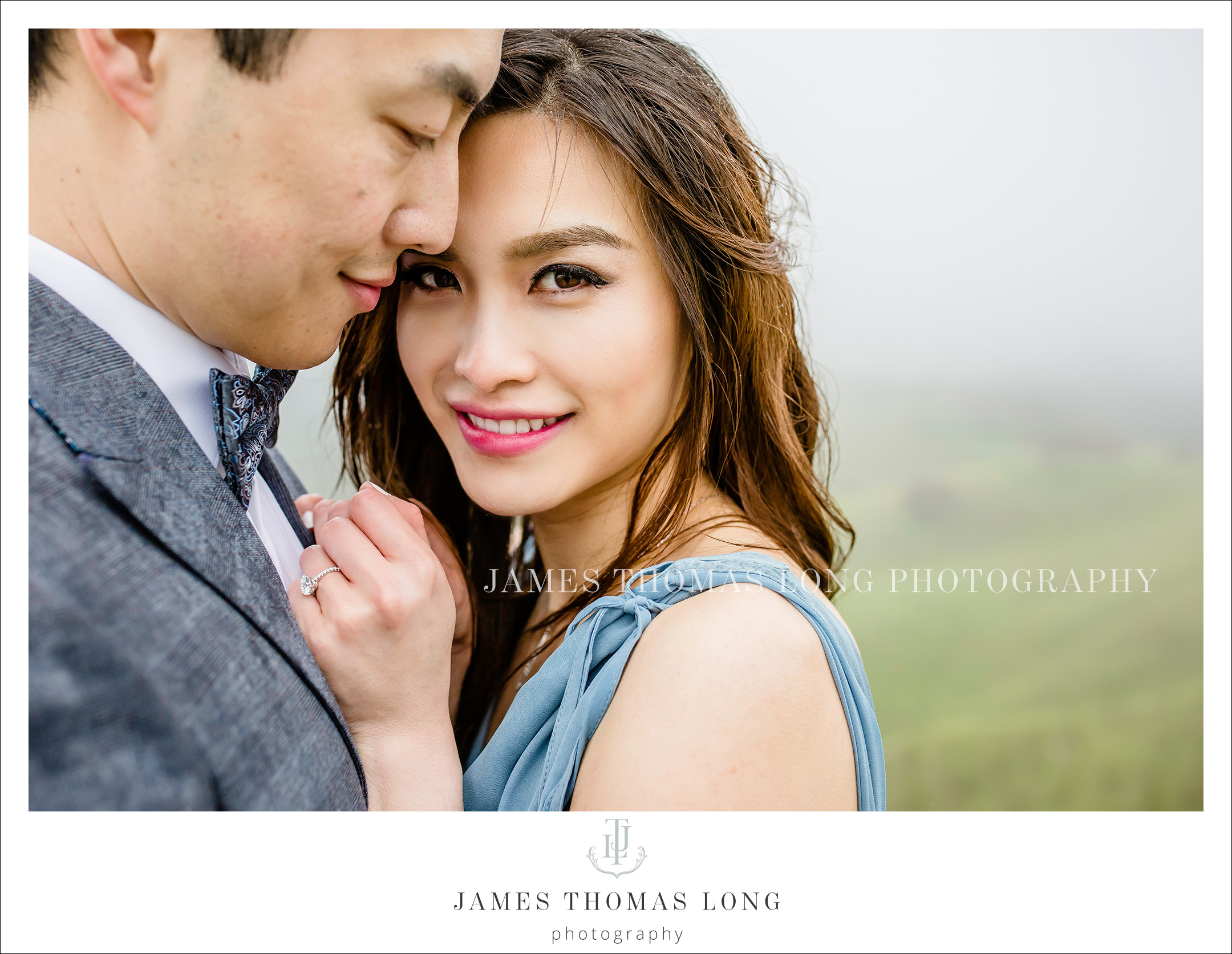 Engagement session in the rain by Seattle Wedding Photographer James Thomas Long Photography