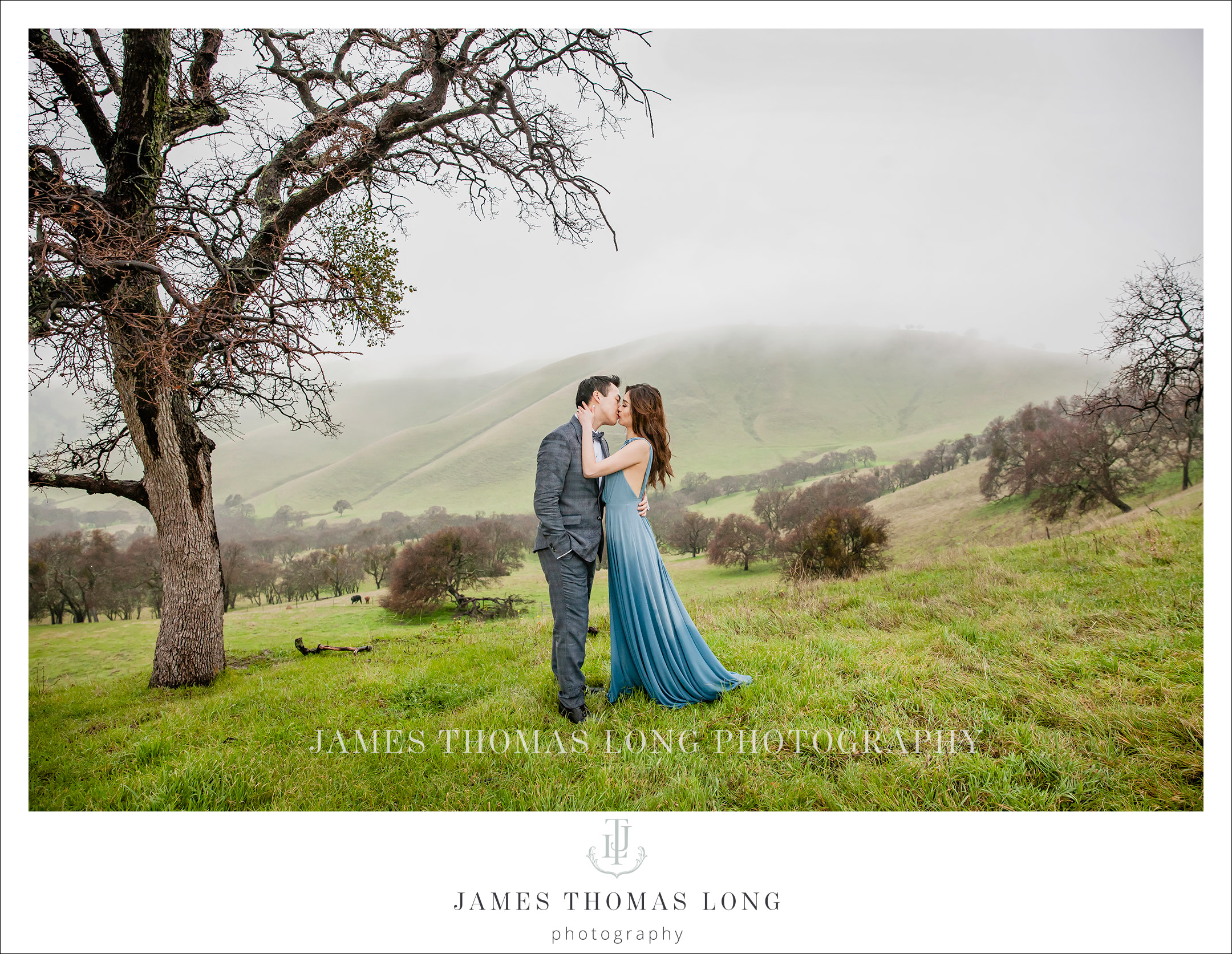 Engagement session in the rain by Seattle Wedding Photographer James Thomas Long Photography