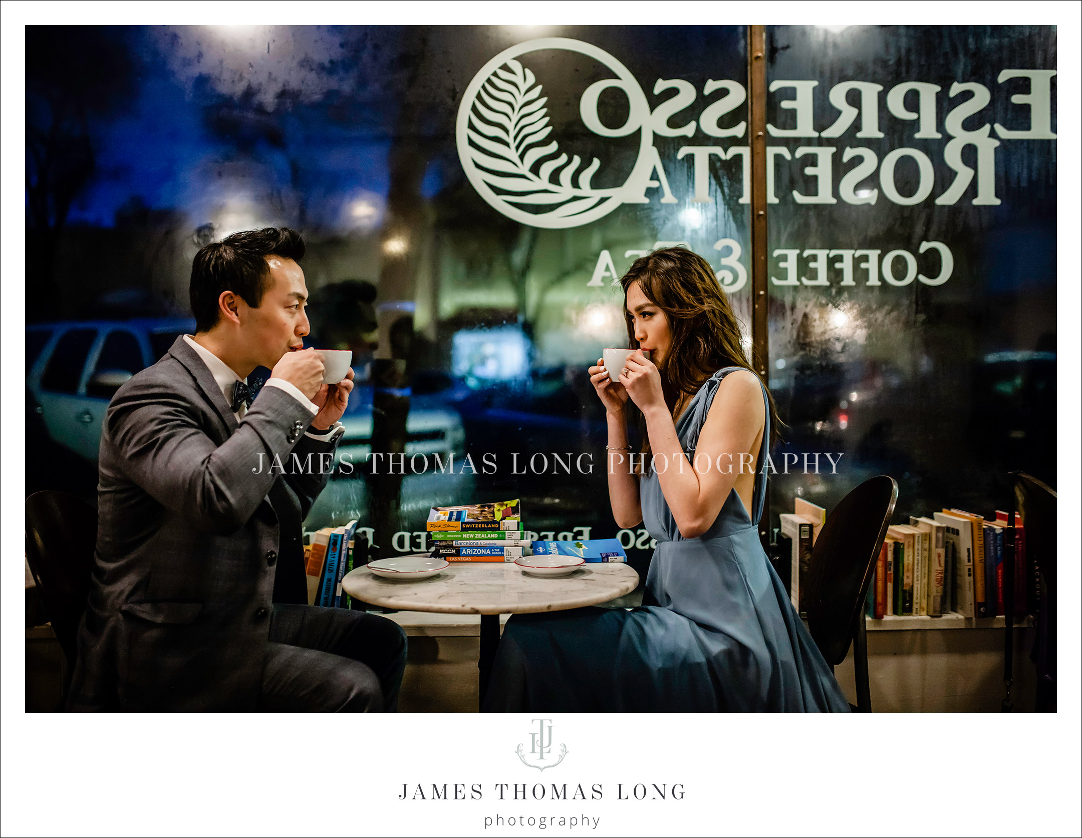 Engagement session in the rain by Seattle Wedding Photographer James Thomas Long Photography