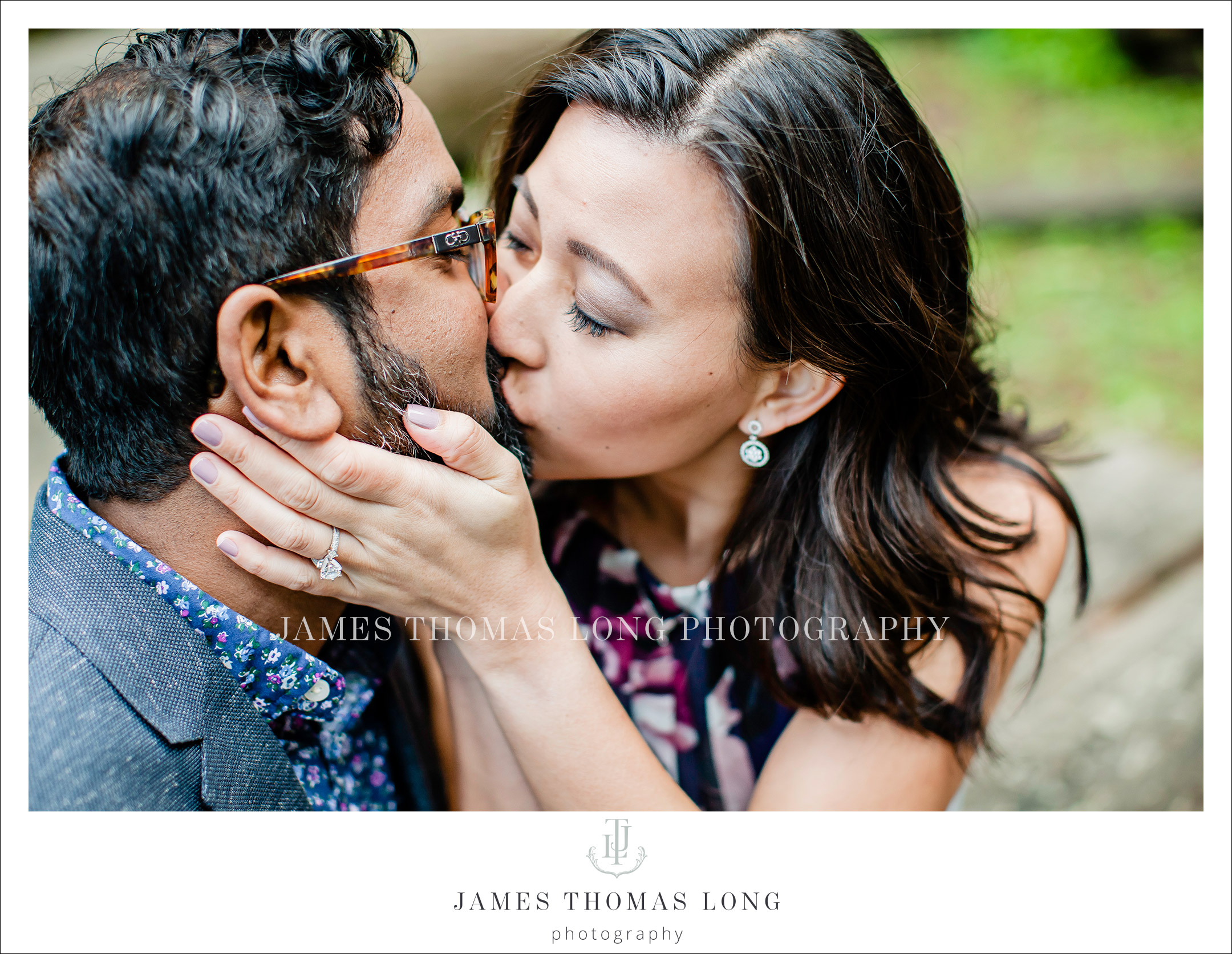 Destination engagement session in San Francisco by Seattle Wedding Photographer James Thomas Long Photography
