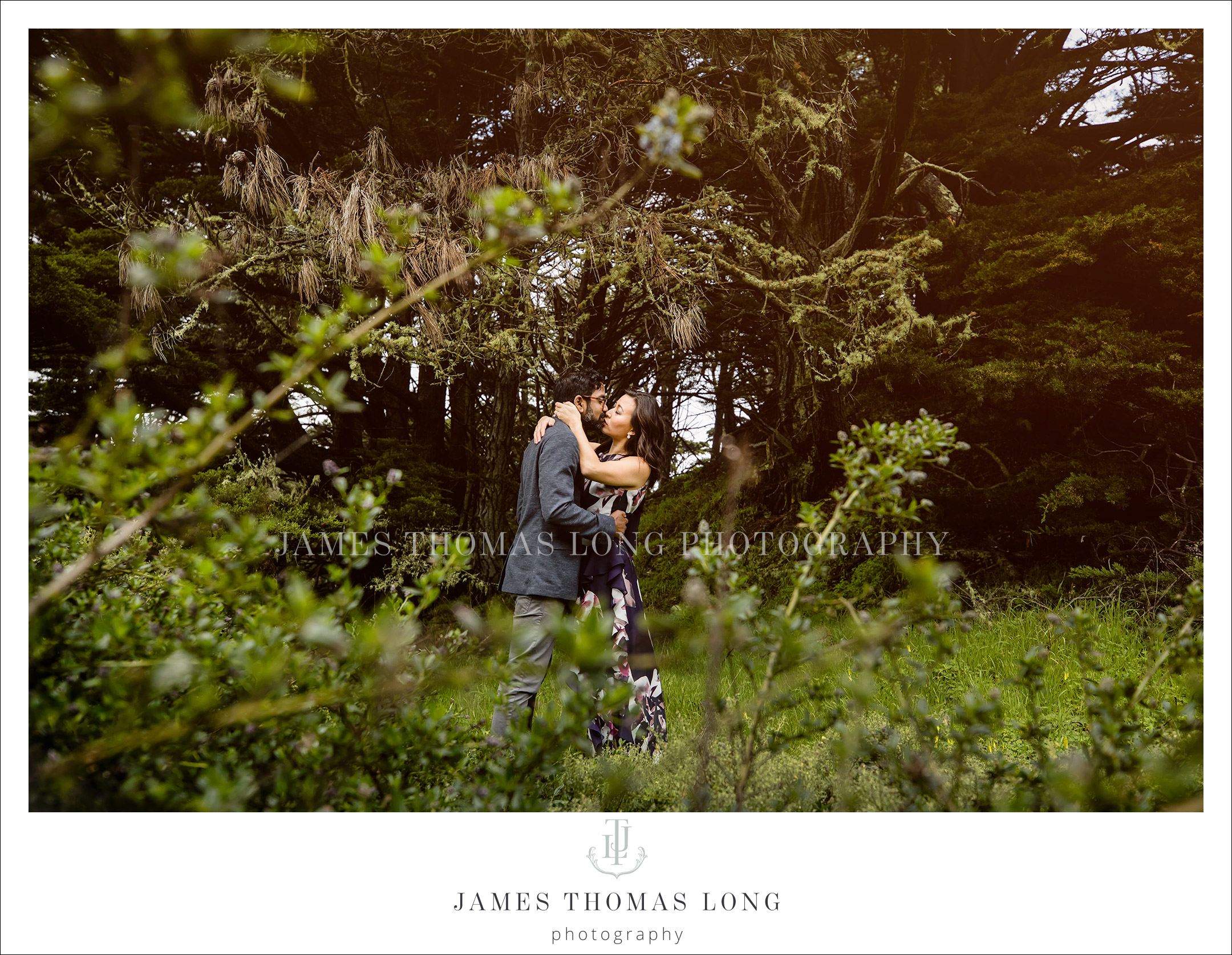 Destination engagement session in San Francisco by Seattle Wedding Photographer James Thomas Long Photography