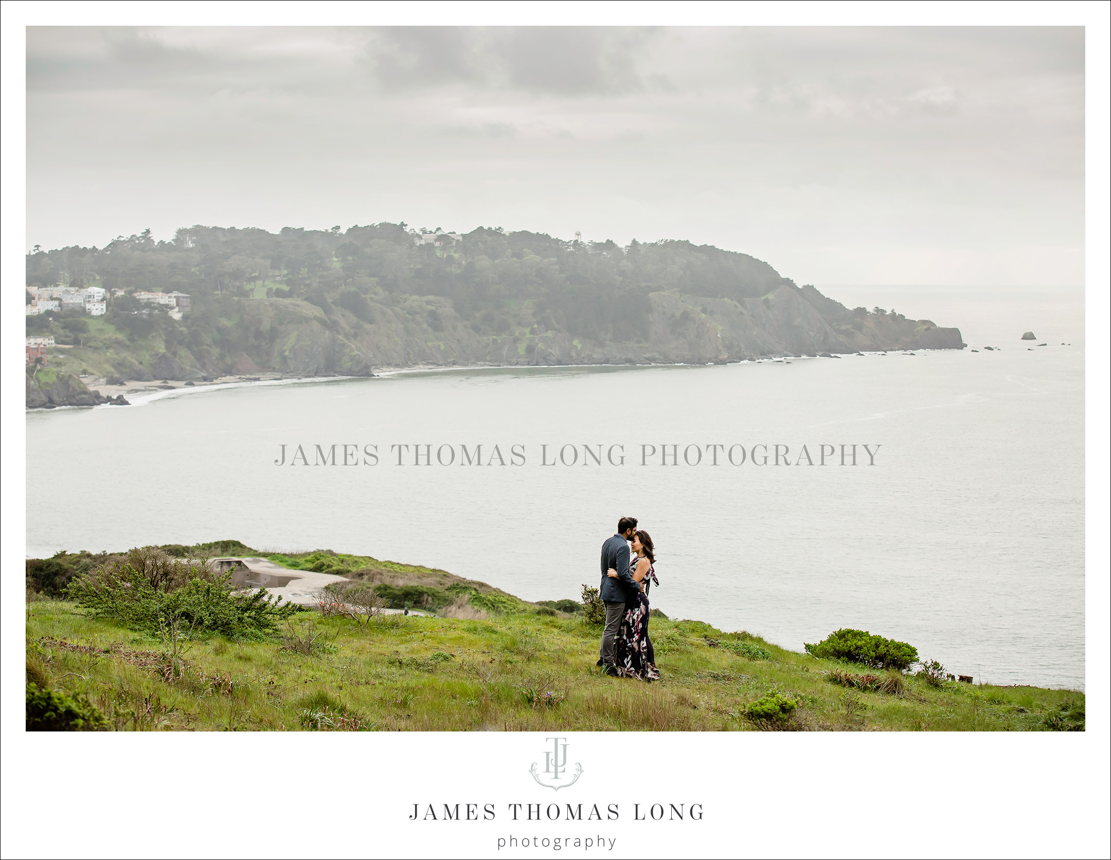 Destination engagement session in San Francisco by Seattle Wedding Photographer James Thomas Long Photography