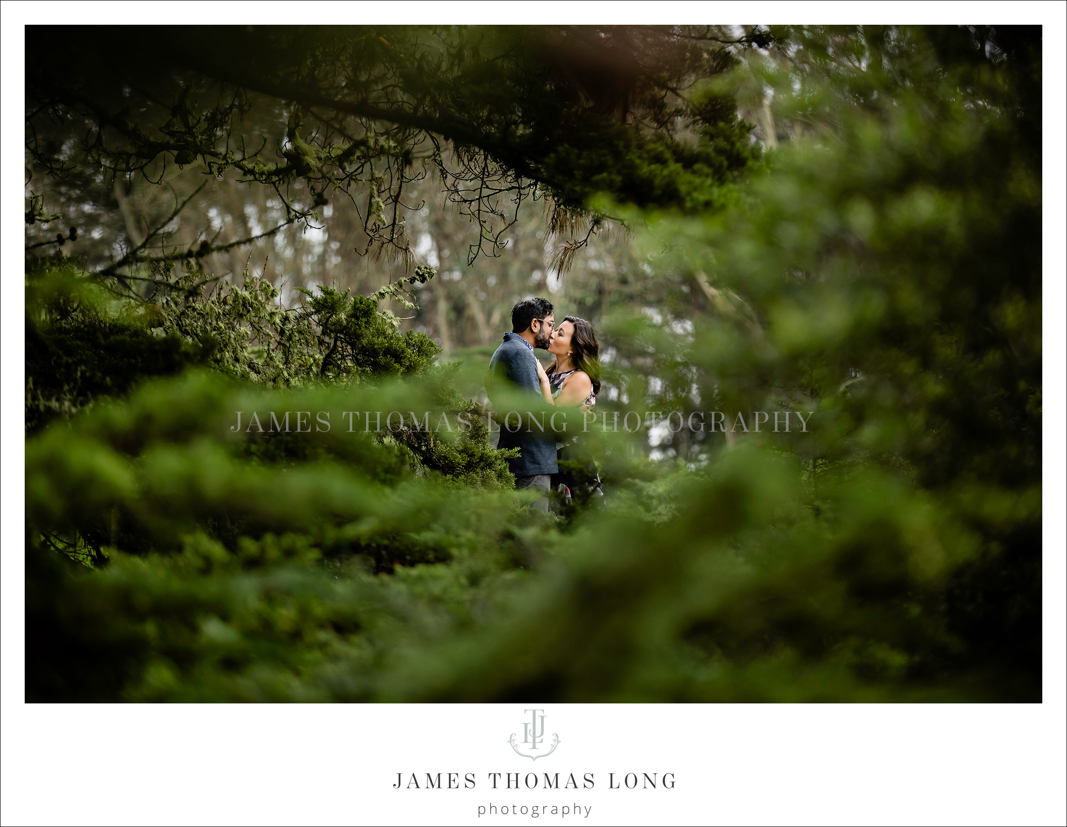 Destination engagement session in San Francisco by Seattle Wedding Photographer James Thomas Long Photography