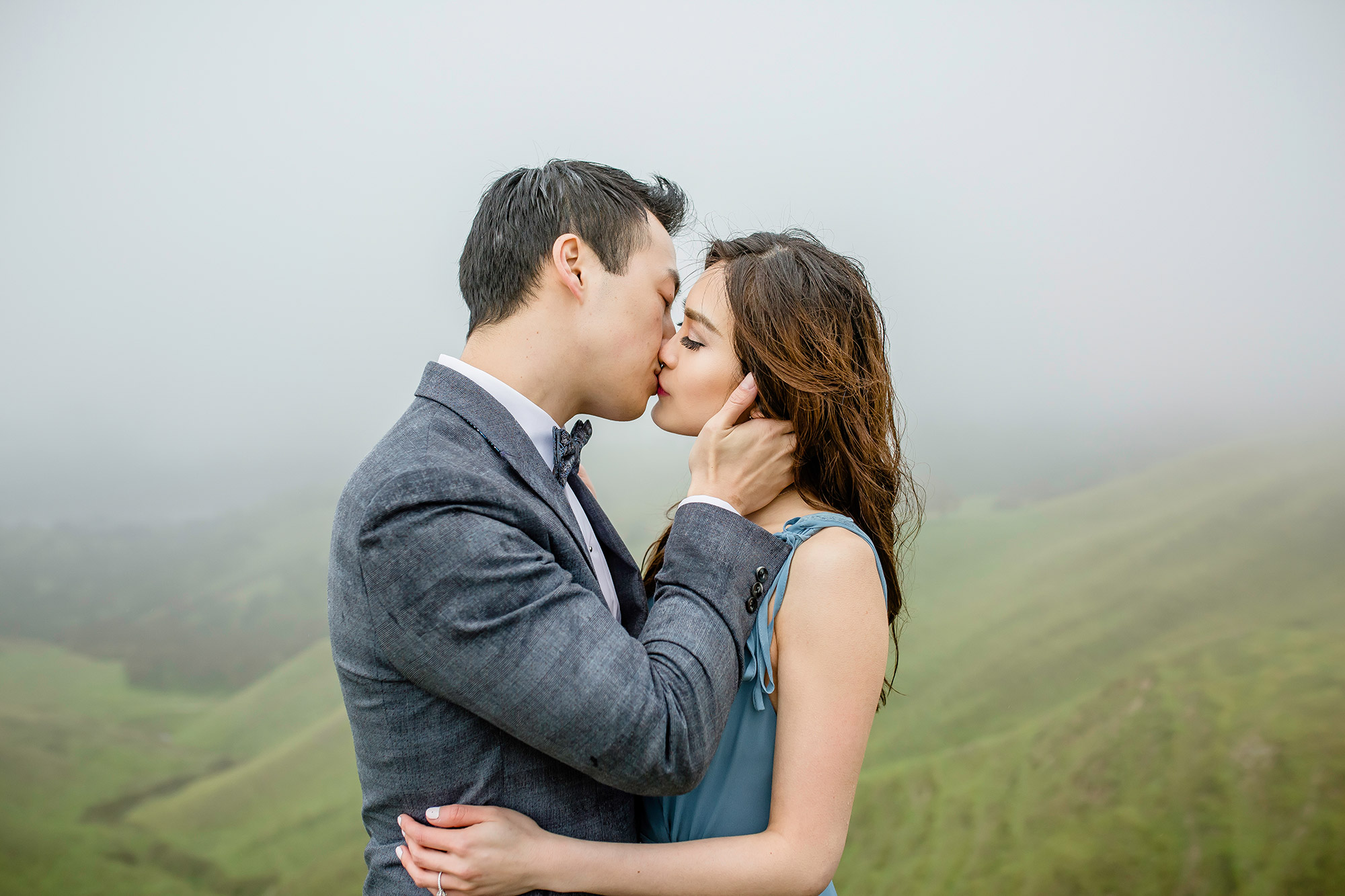 Engagement session in the rain by Seattle Wedding Photographer James Thomas Long Photography