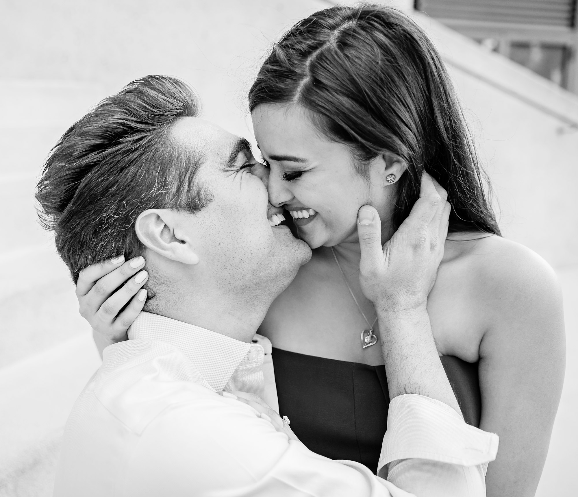 San Francisco Embarcadero engagement session by James Thomas Long Photography