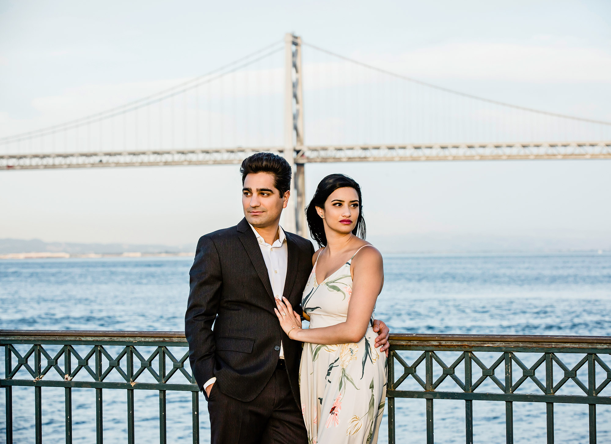 San Francisco Embarcadero engagement session by James Thomas Long Photography