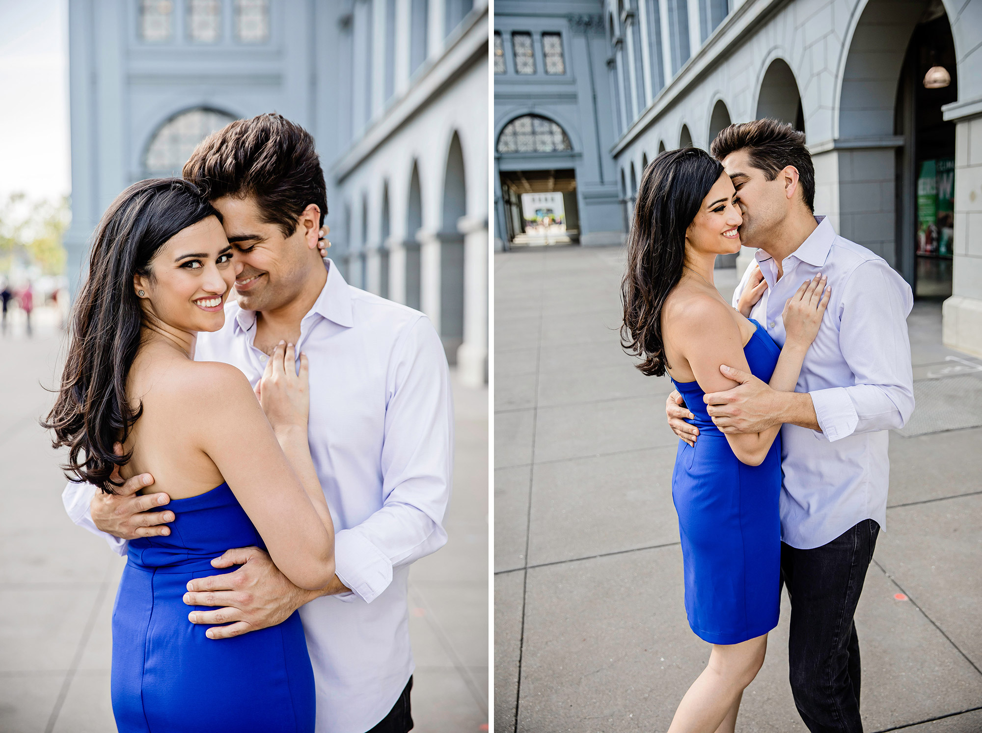 San Francisco Embarcadero engagement session by James Thomas Long Photography