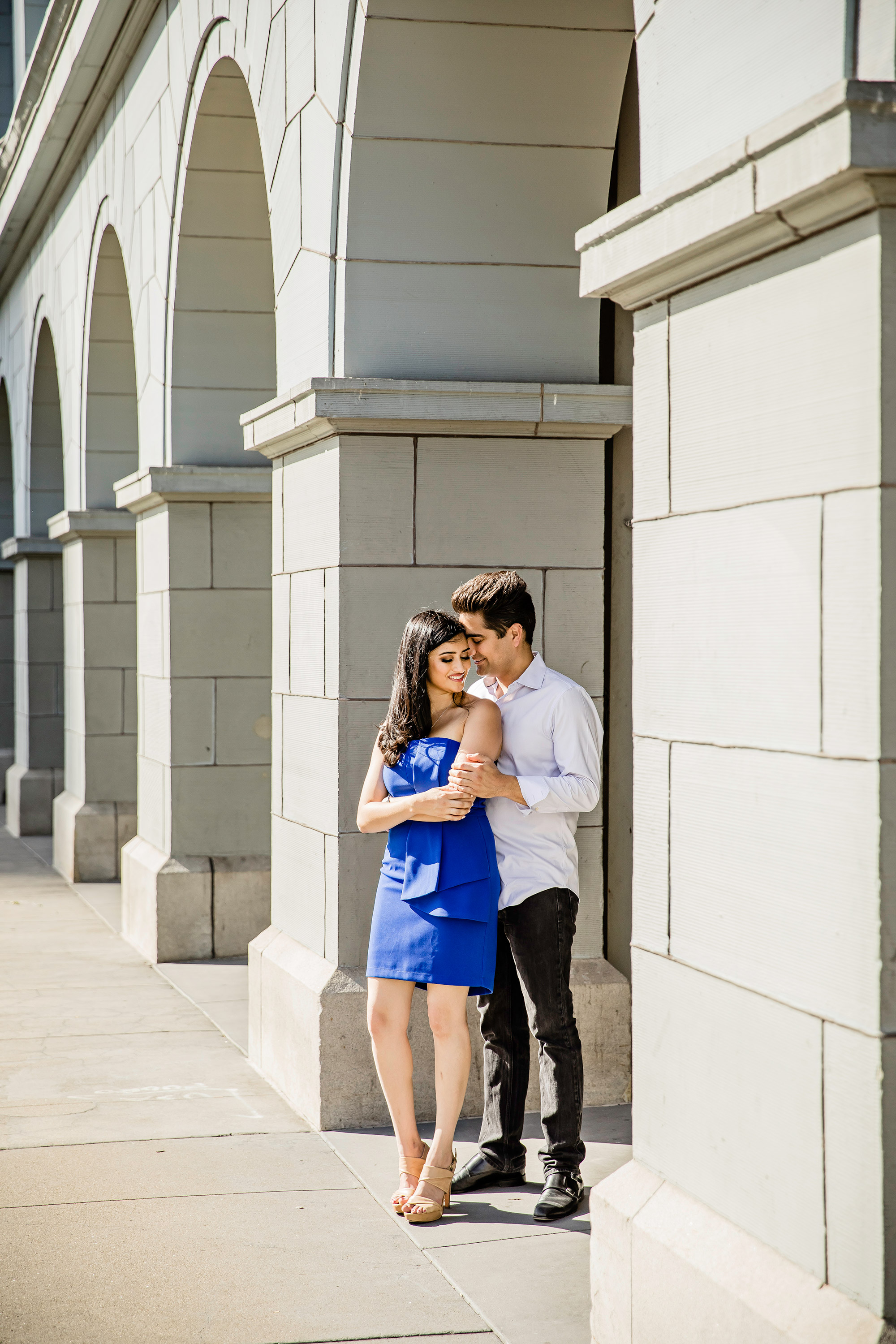 San Francisco Embarcadero engagement session by James Thomas Long Photography