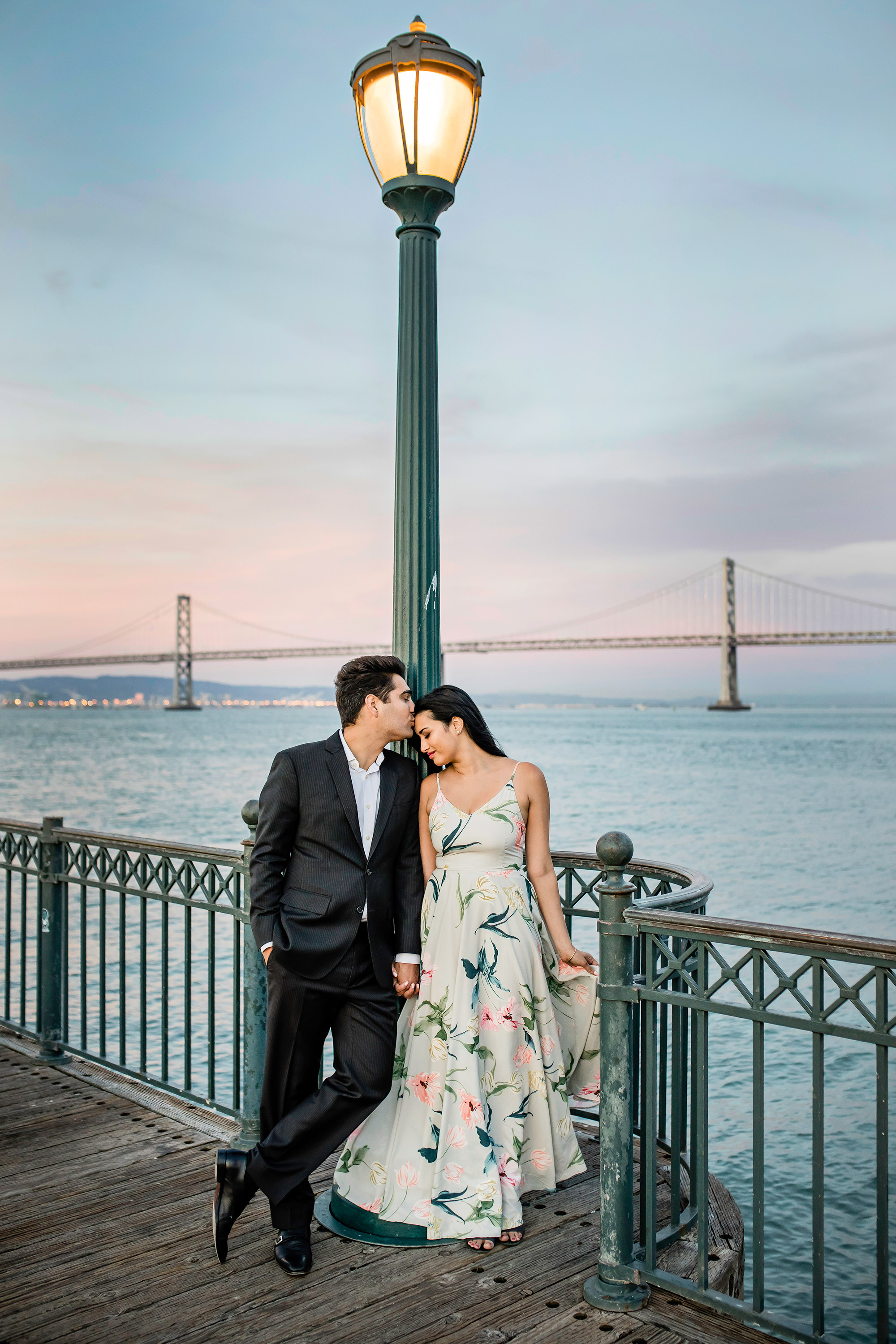 San Francisco Embarcadero engagement session by James Thomas Long Photography