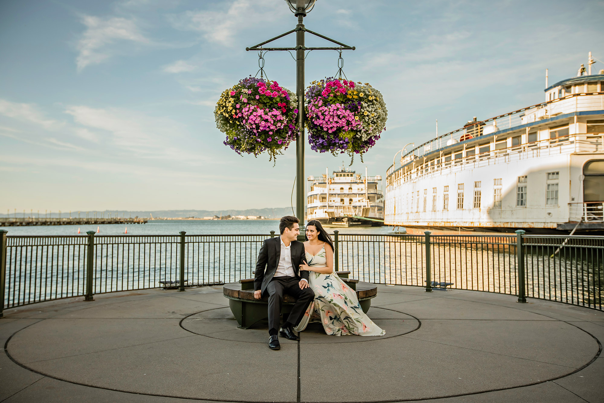 San Francisco Embarcadero engagement session by James Thomas Long Photography