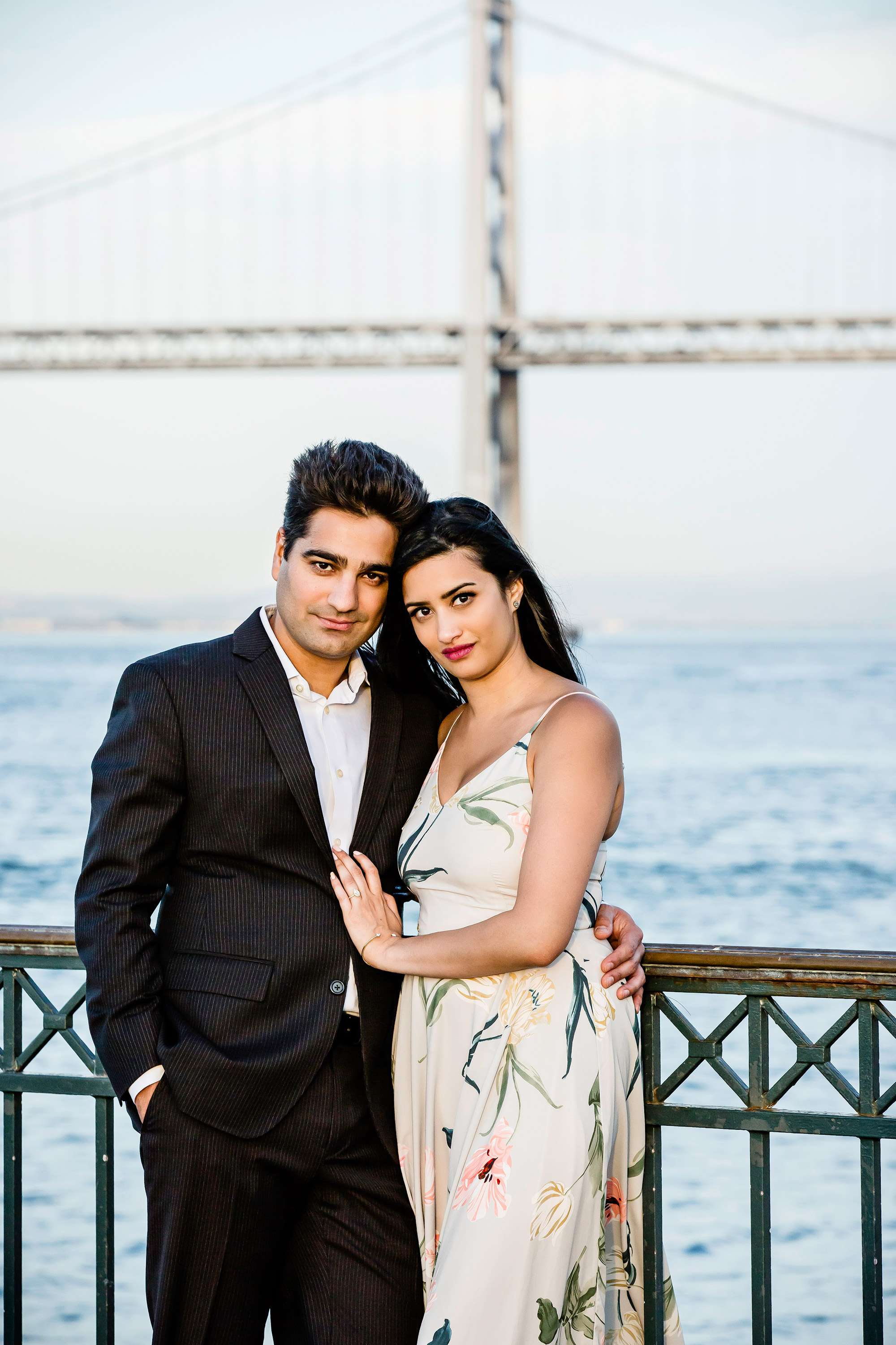 San Francisco Embarcadero engagement session by James Thomas Long Photography