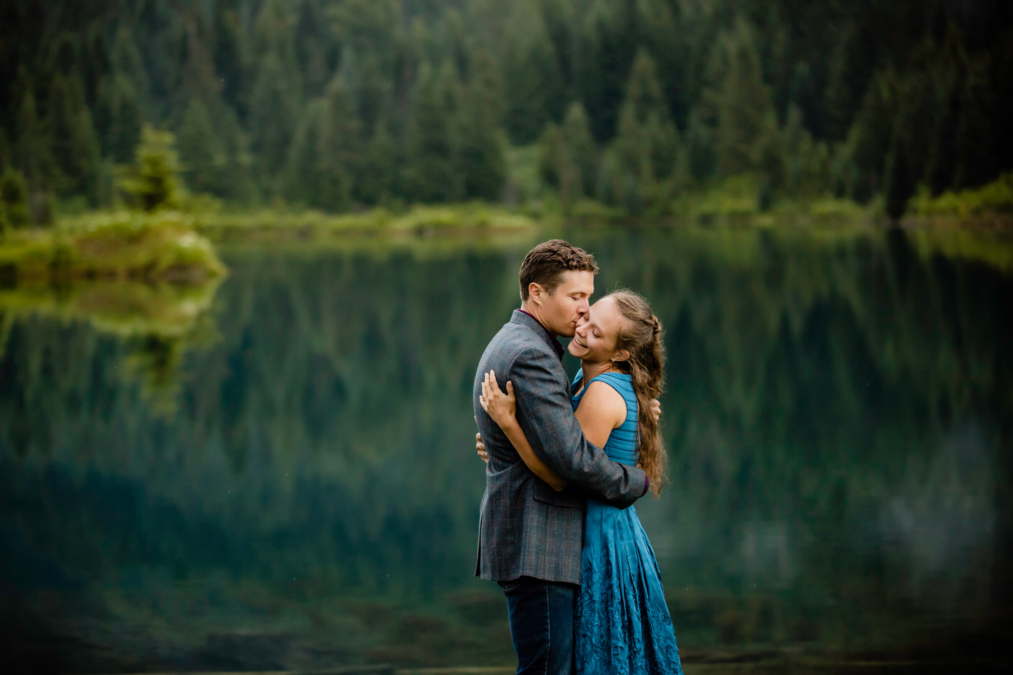 Snoqualmie pass engagement session by James Thomas Long Photography