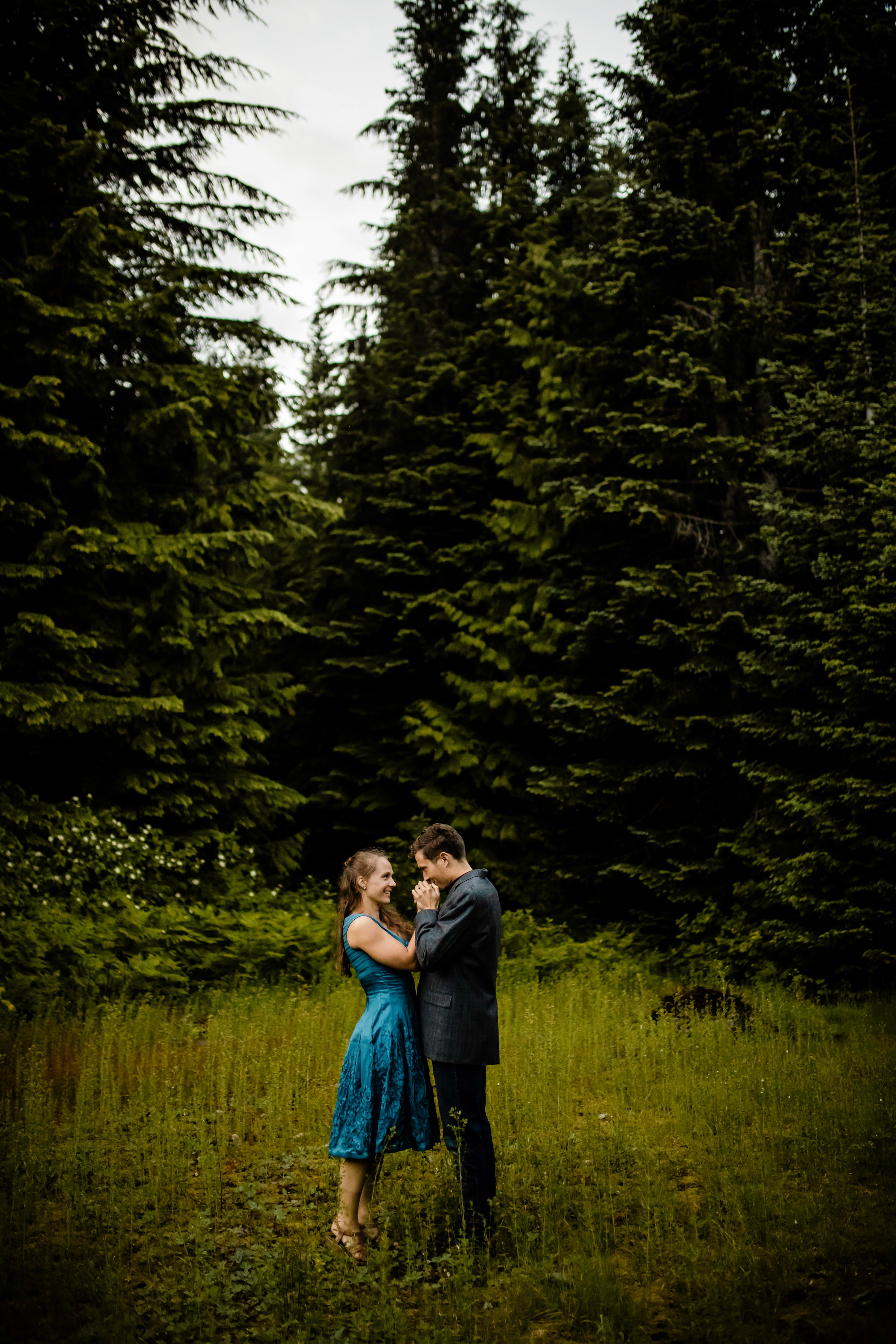 Snoqualmie pass engagement session by James Thomas Long Photography