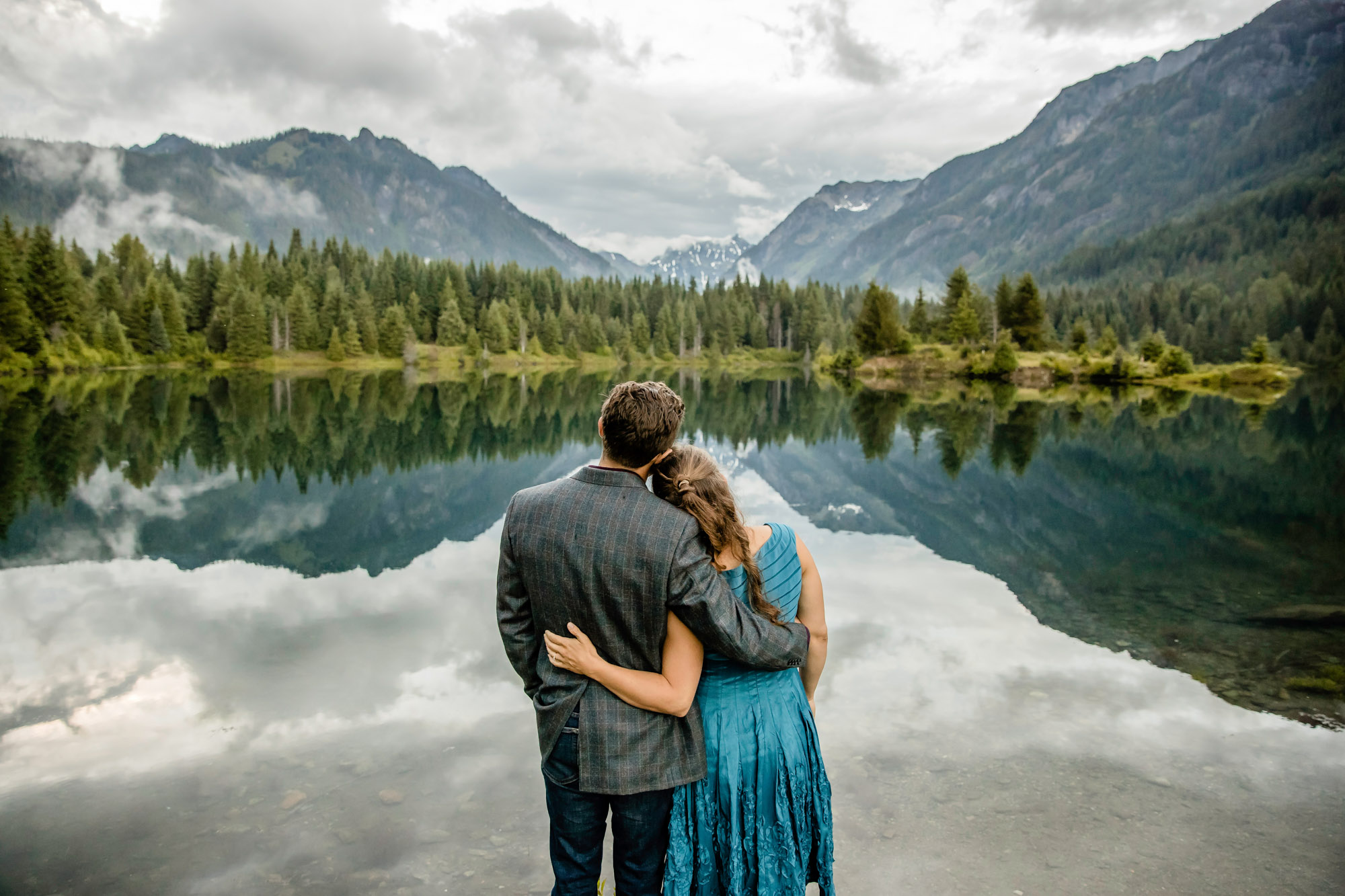 Snoqualmie pass engagement session by James Thomas Long Photography