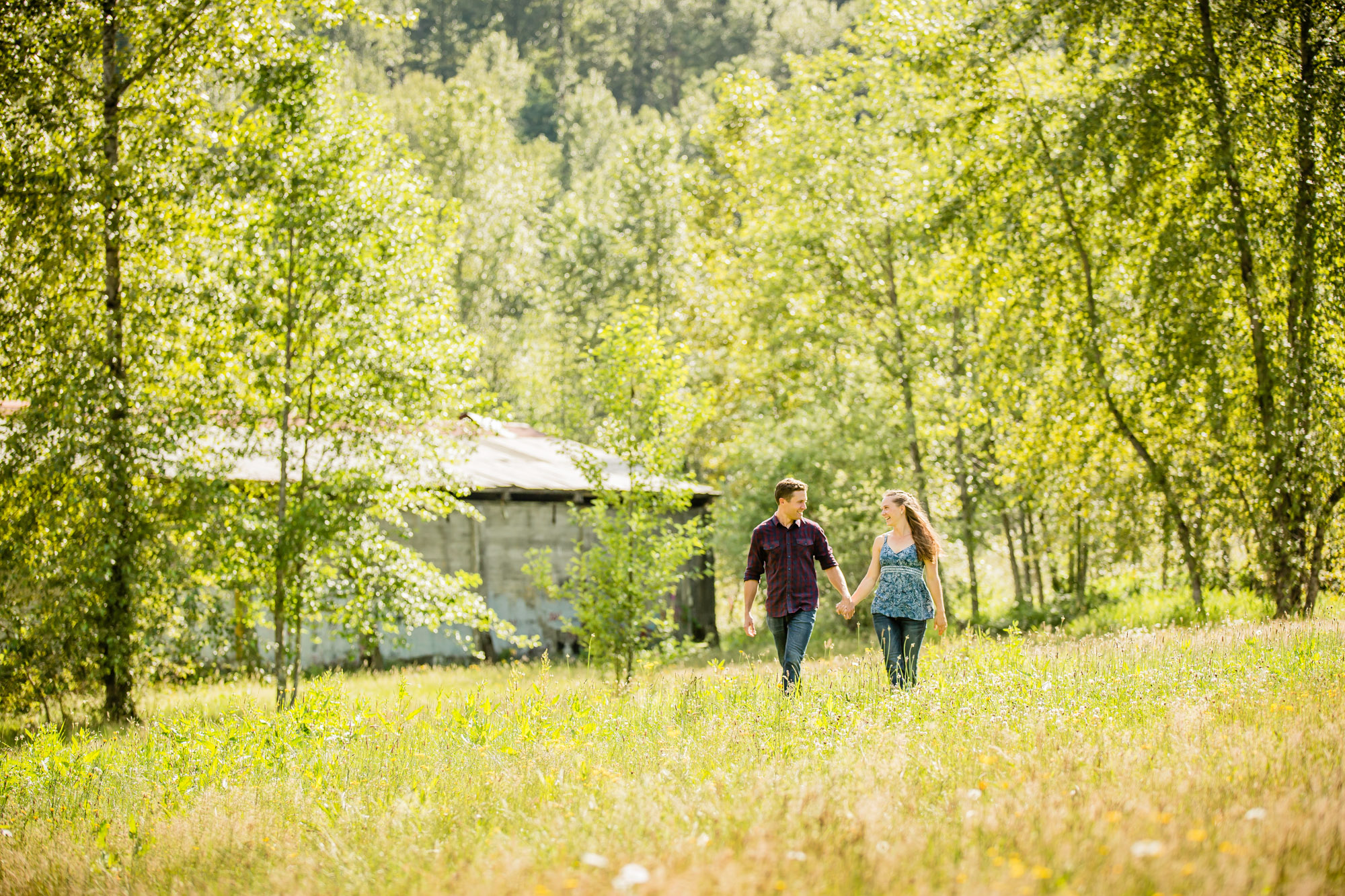 Snoqualmie engagement session by James Thomas Long Photography