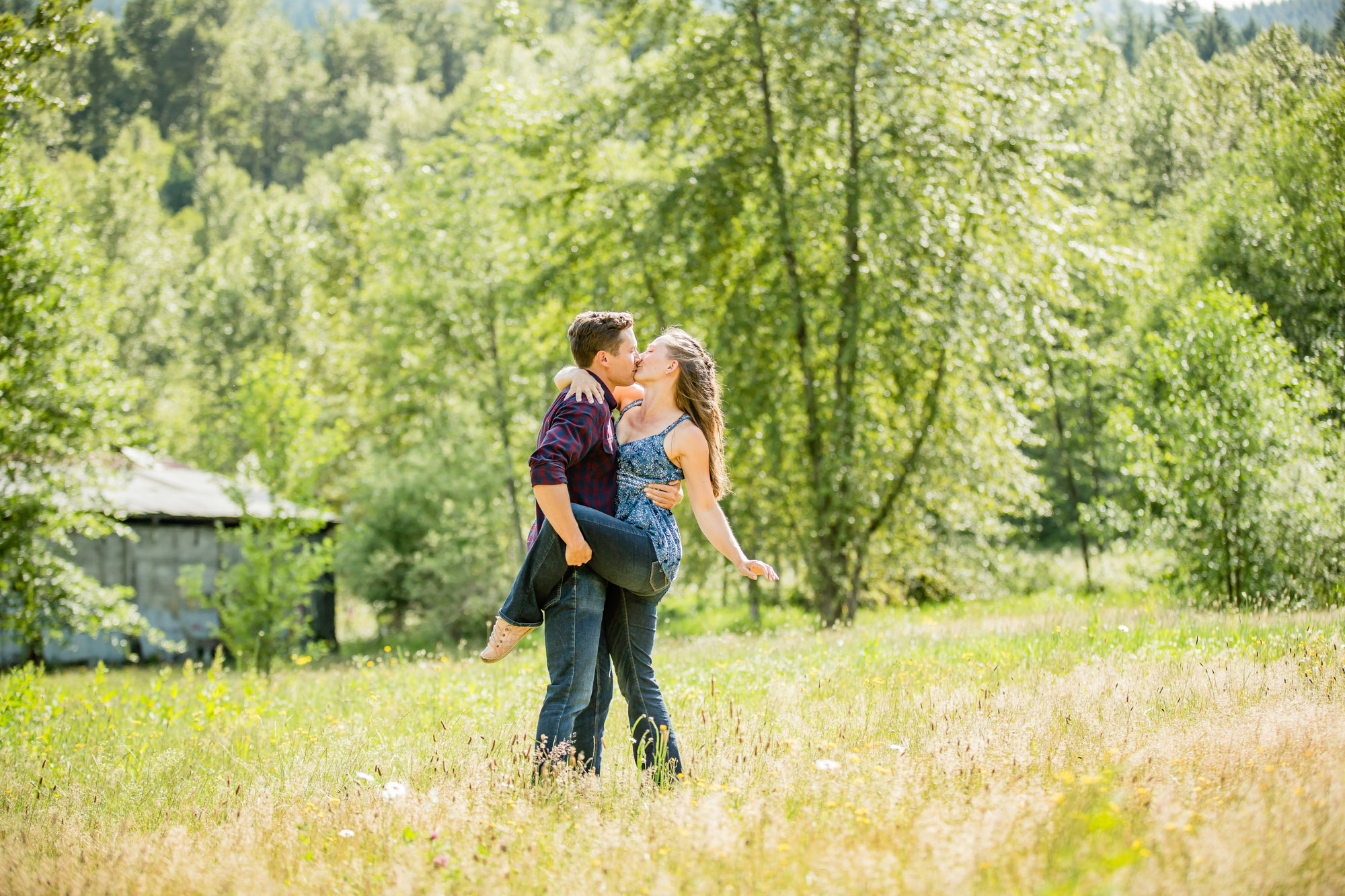 Snoqualmie engagement session by James Thomas Long Photography