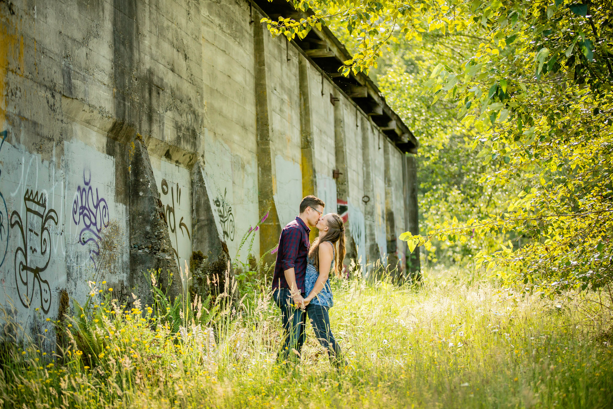 Snoqualmie engagement session by James Thomas Long Photography