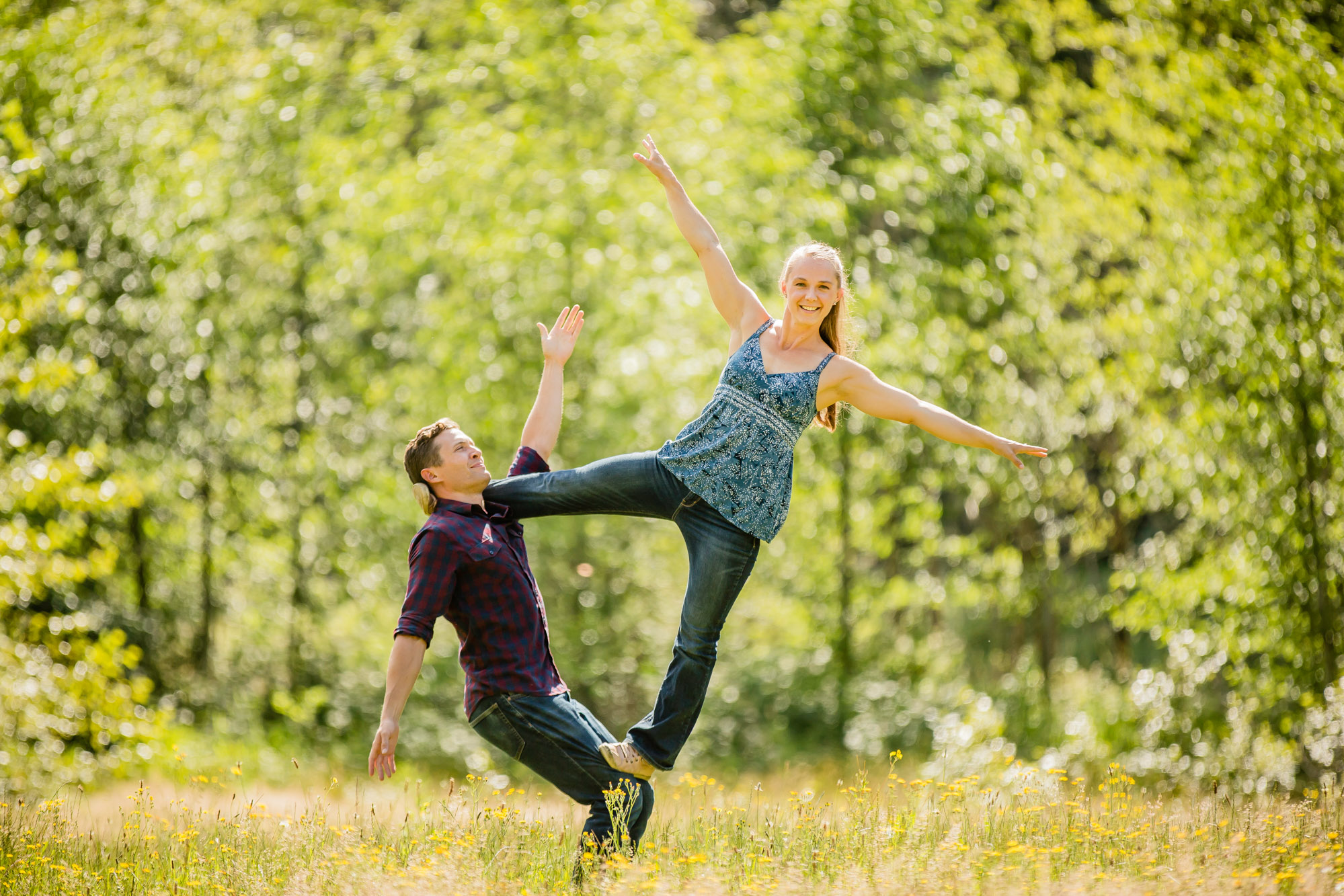 Snoqualmie engagement session by James Thomas Long Photography