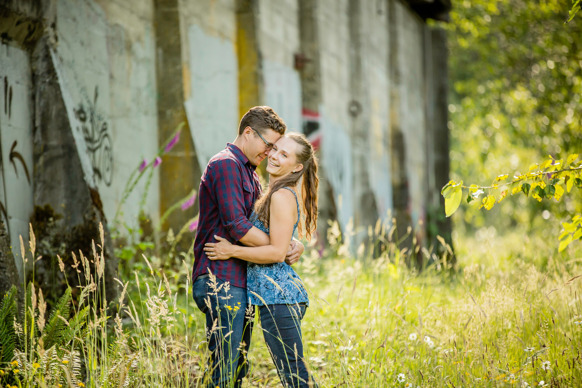 Snoqualmie engagement session by James Thomas Long Photography