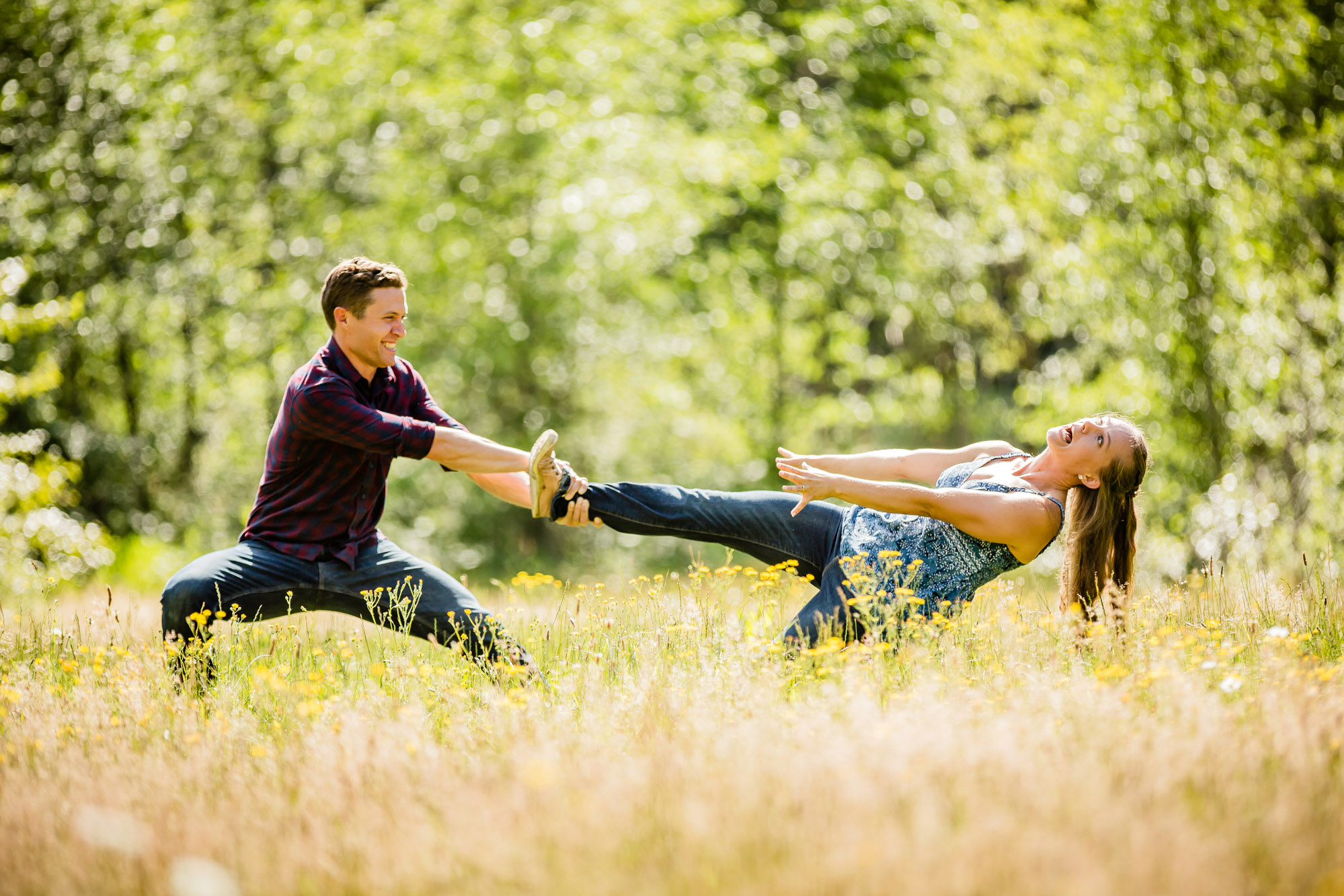 Snoqualmie engagement session by James Thomas Long Photography