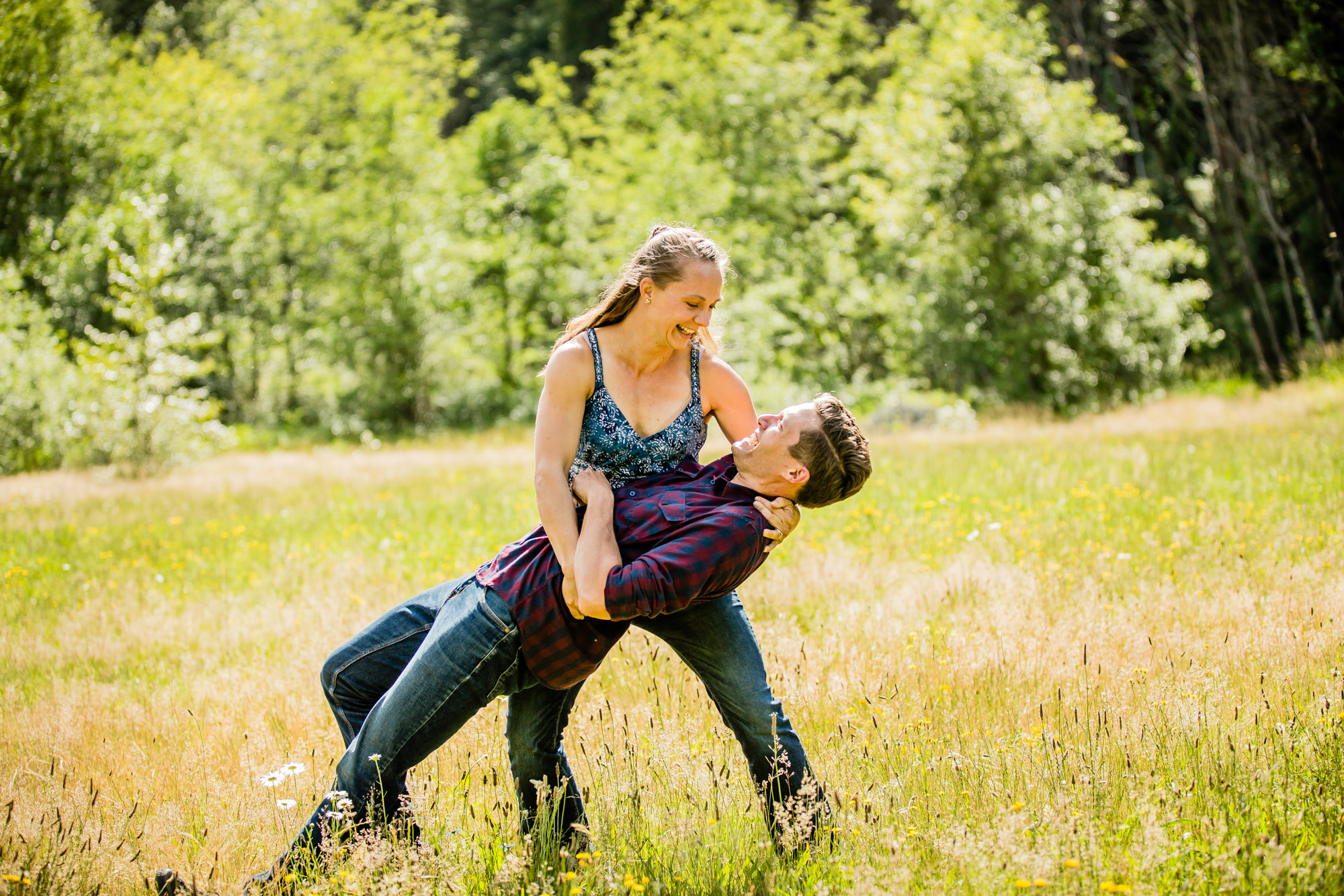 Snoqualmie engagement session by James Thomas Long Photography