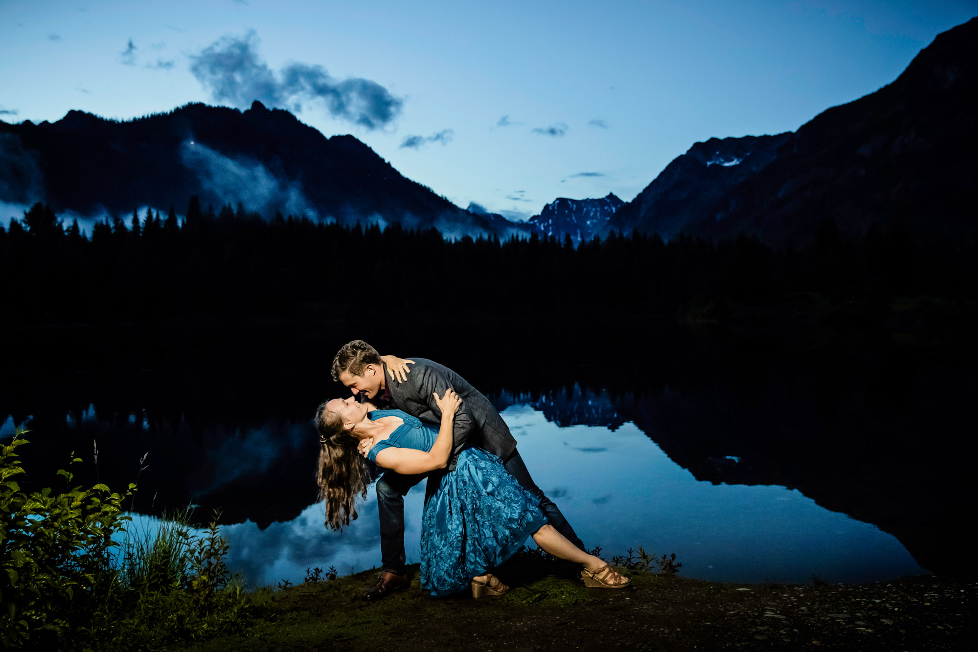 Snoqualmie pass engagement session by James Thomas Long Photography