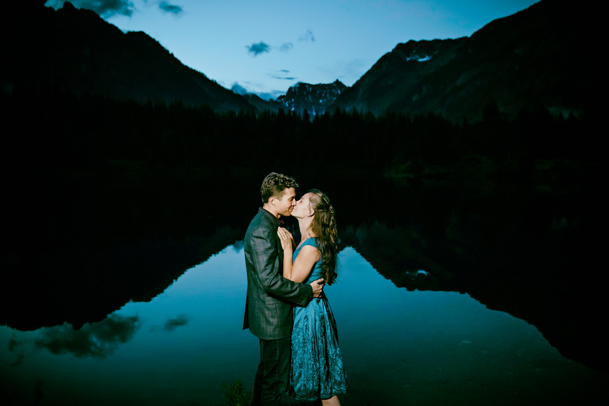 Snoqualmie pass engagement session by James Thomas Long Photography