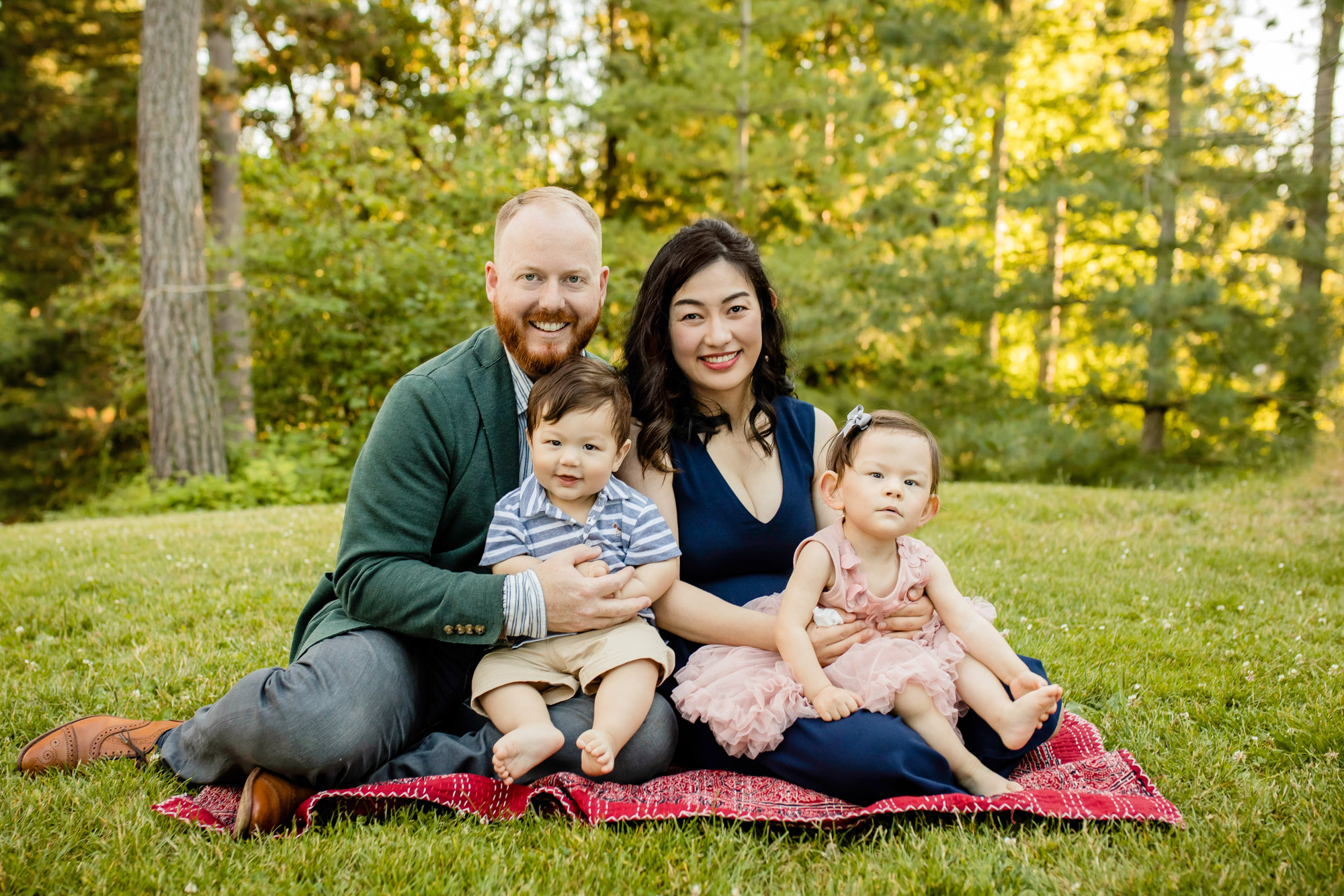 Seattle outdoor family photography session by James Thomas Long Photography