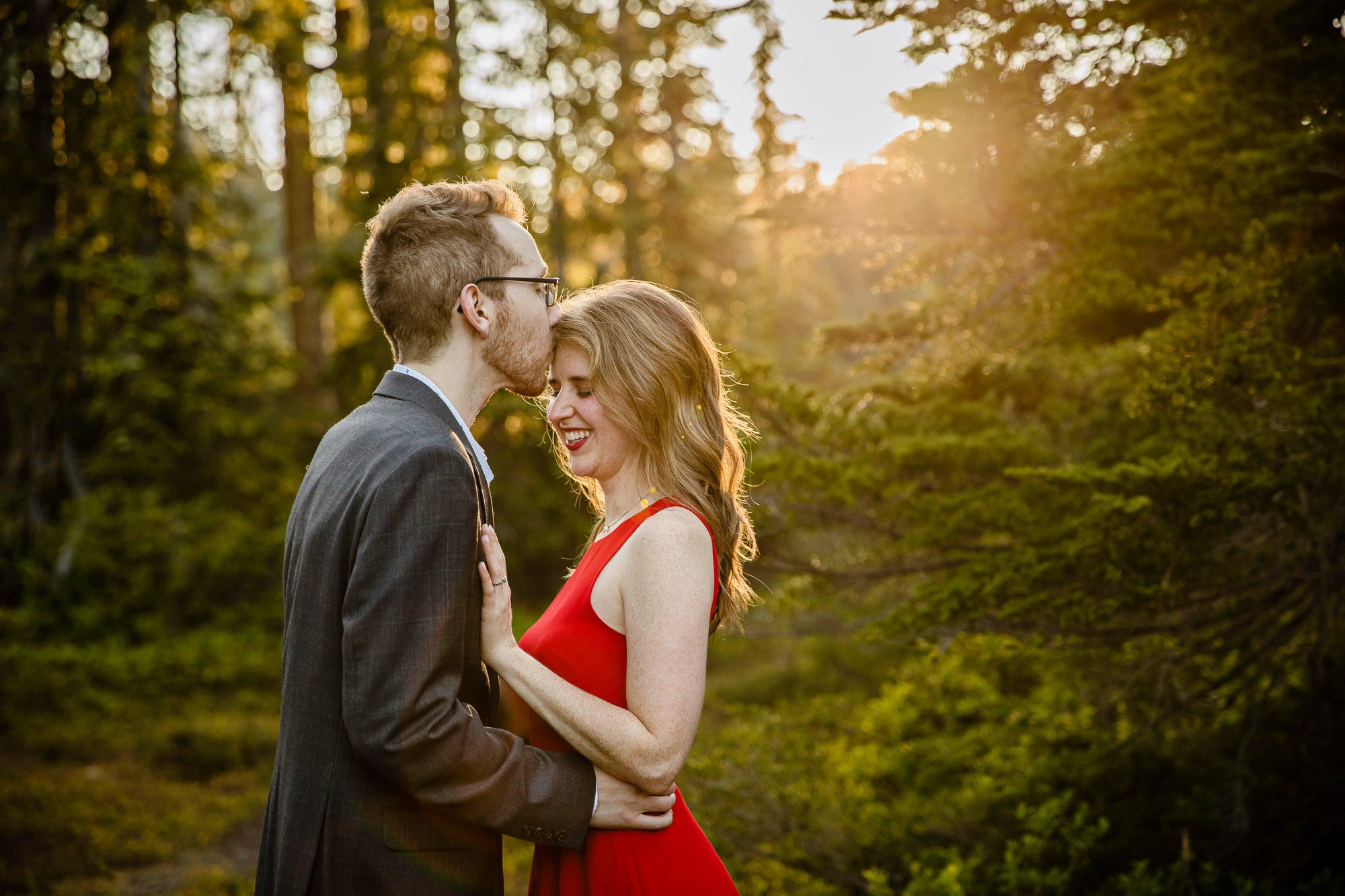 Adventure engagement session in the cascade mountains by Seattle wedding photographer James Thomas Long Photography