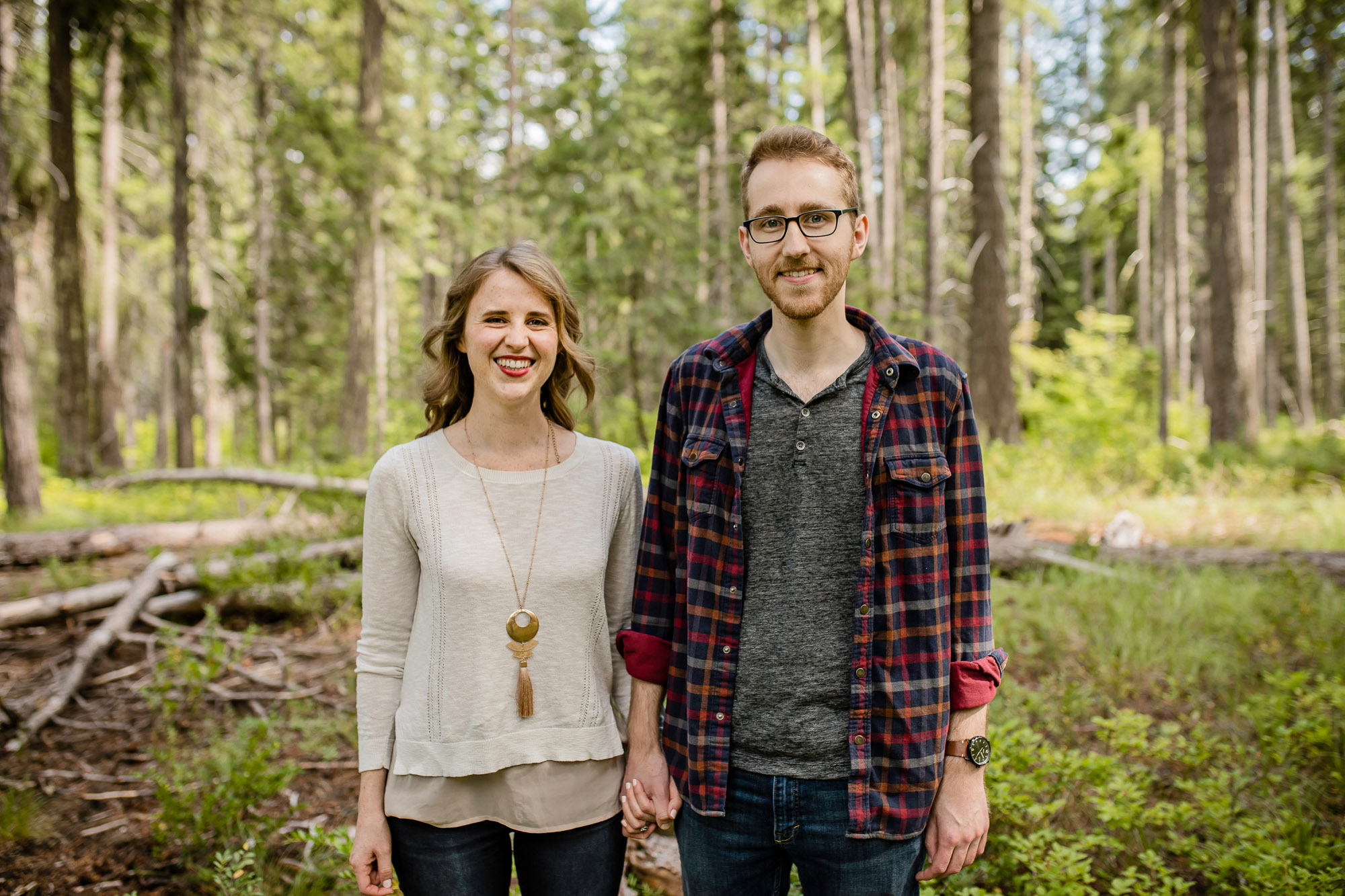 Adventure engagement session in the cascade mountains by Seattle wedding photographer James Thomas Long Photography