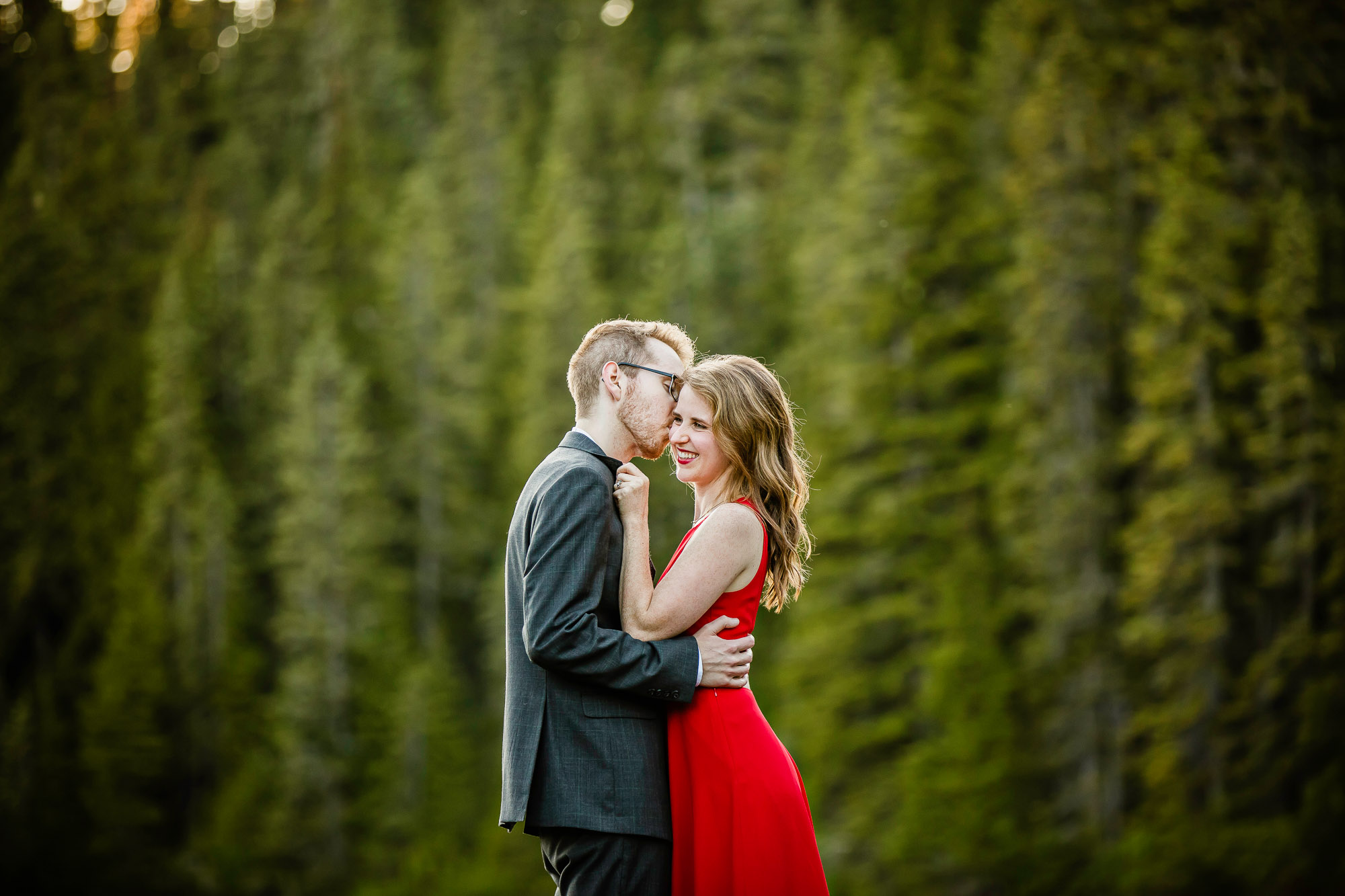 Adventure engagement session in the cascade mountains by Seattle wedding photographer James Thomas Long Photography