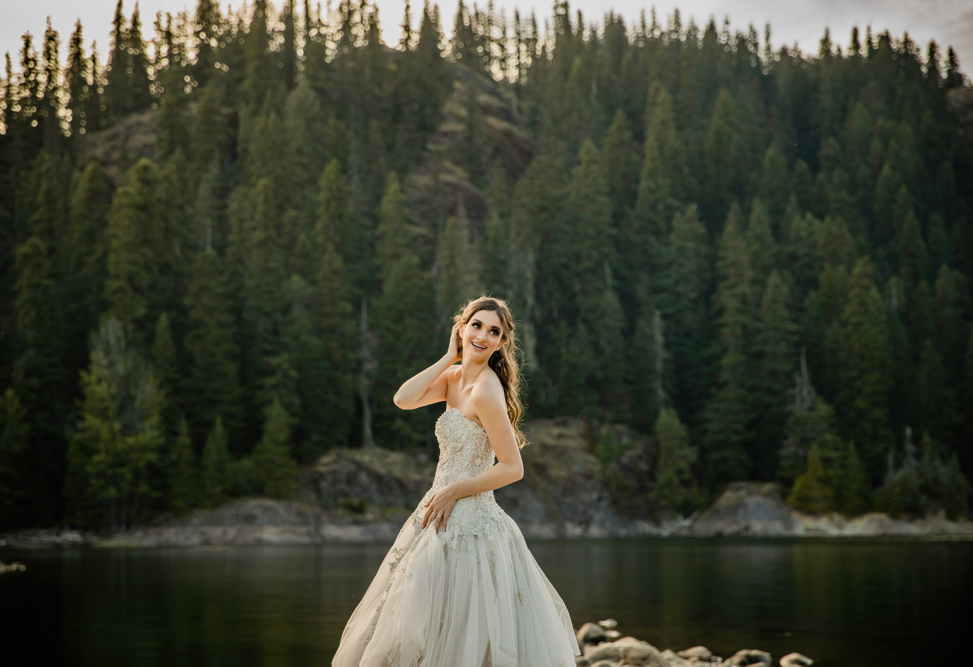 Adventure Elopement at Snoqualmie Pass in the Cascade Mountains by James Thomas Long Photography