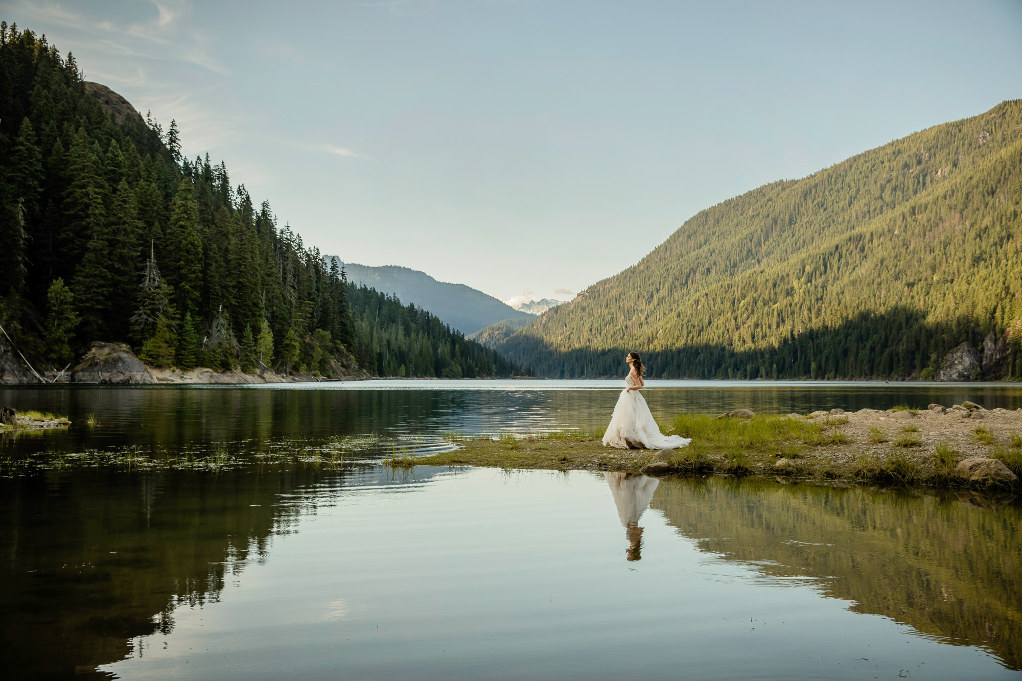 Adventure Elopement at Snoqualmie Pass in the Cascade Mountains by James Thomas Long Photography