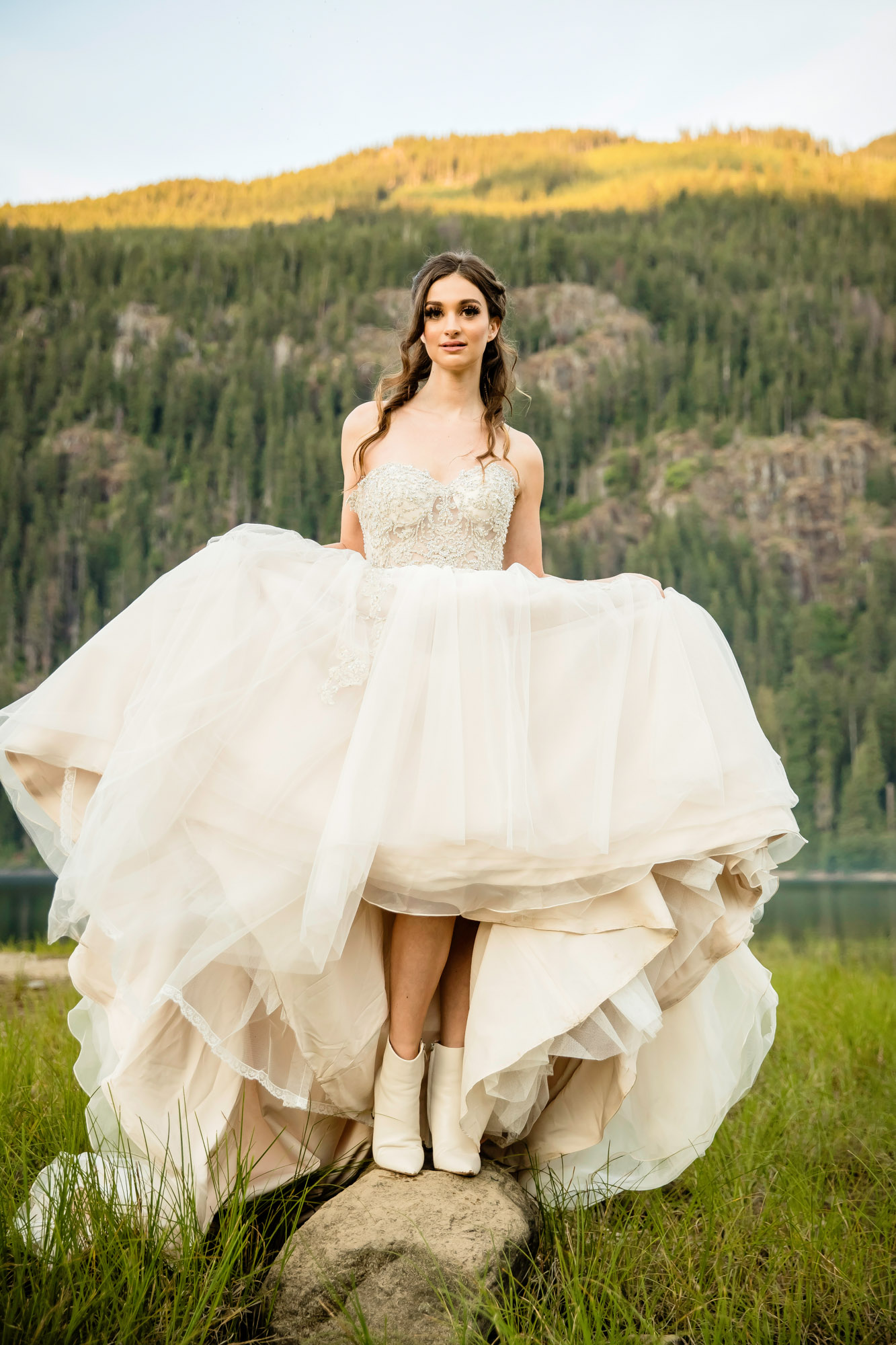 Adventure Elopement at Snoqualmie Pass in the Cascade Mountains by James Thomas Long Photography