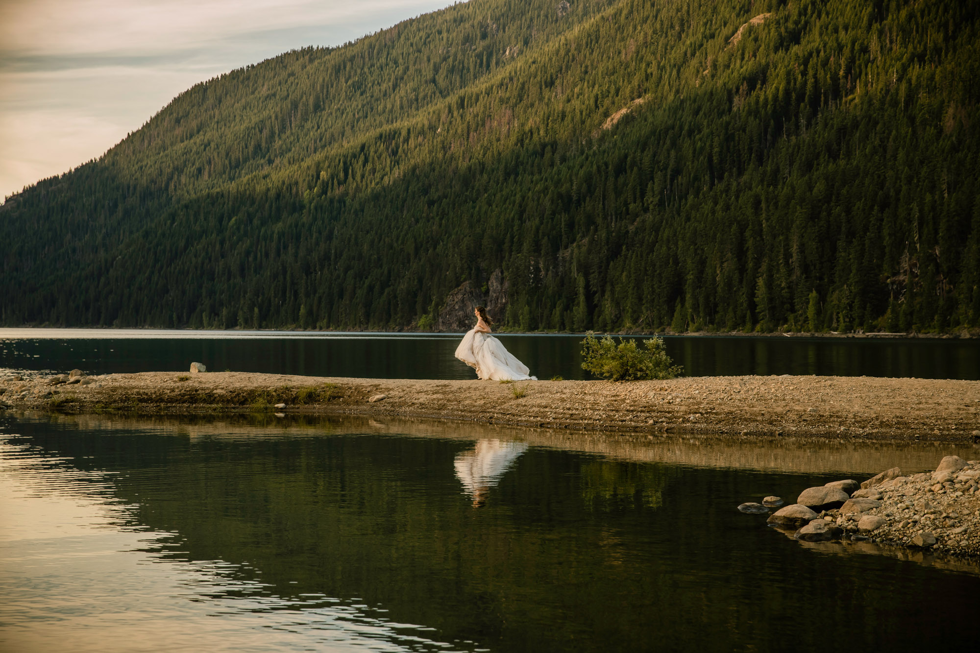 Adventure Elopement at Snoqualmie Pass in the Cascade Mountains by James Thomas Long Photography