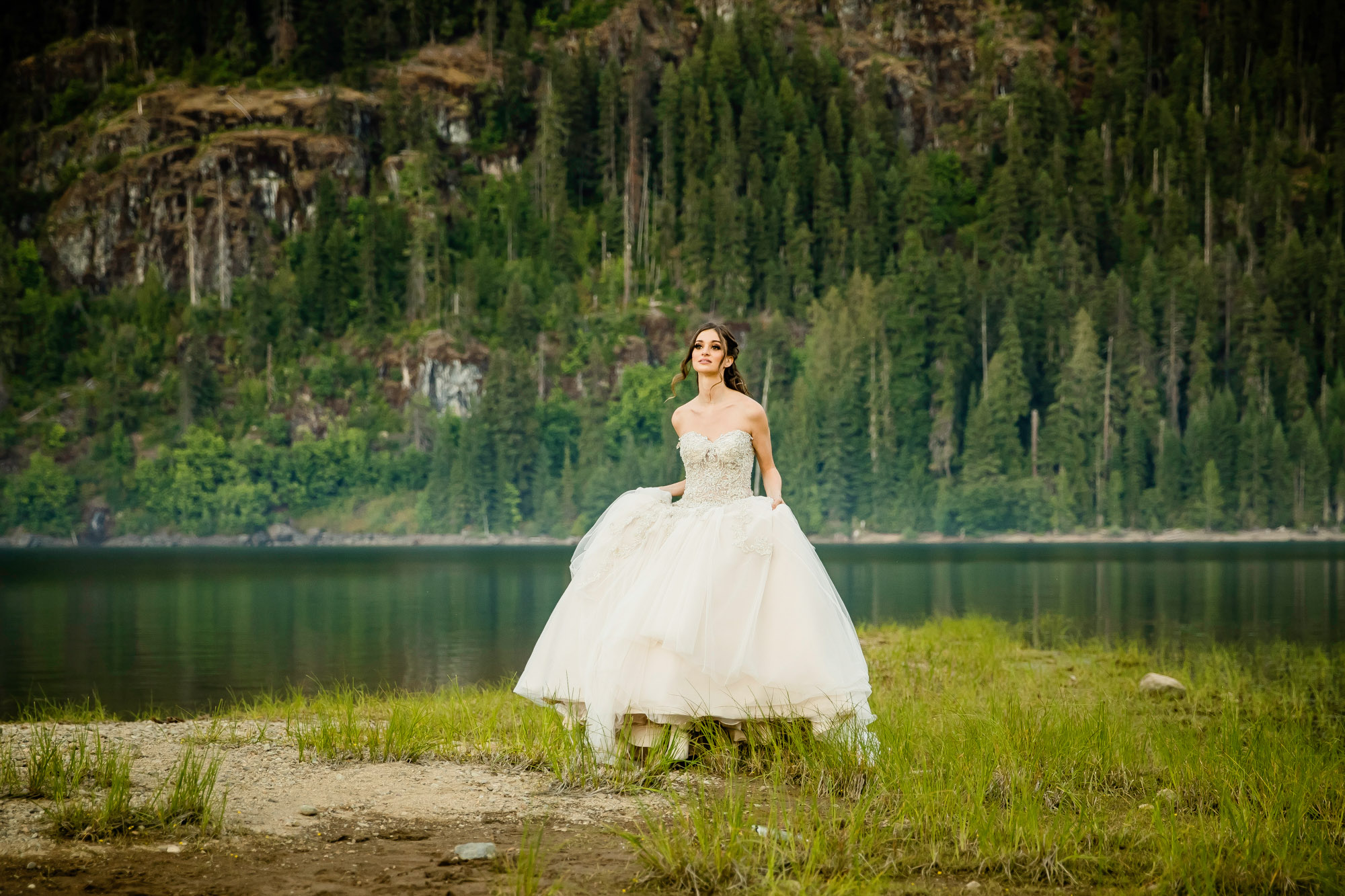 Adventure Elopement at Snoqualmie Pass in the Cascade Mountains by James Thomas Long Photography