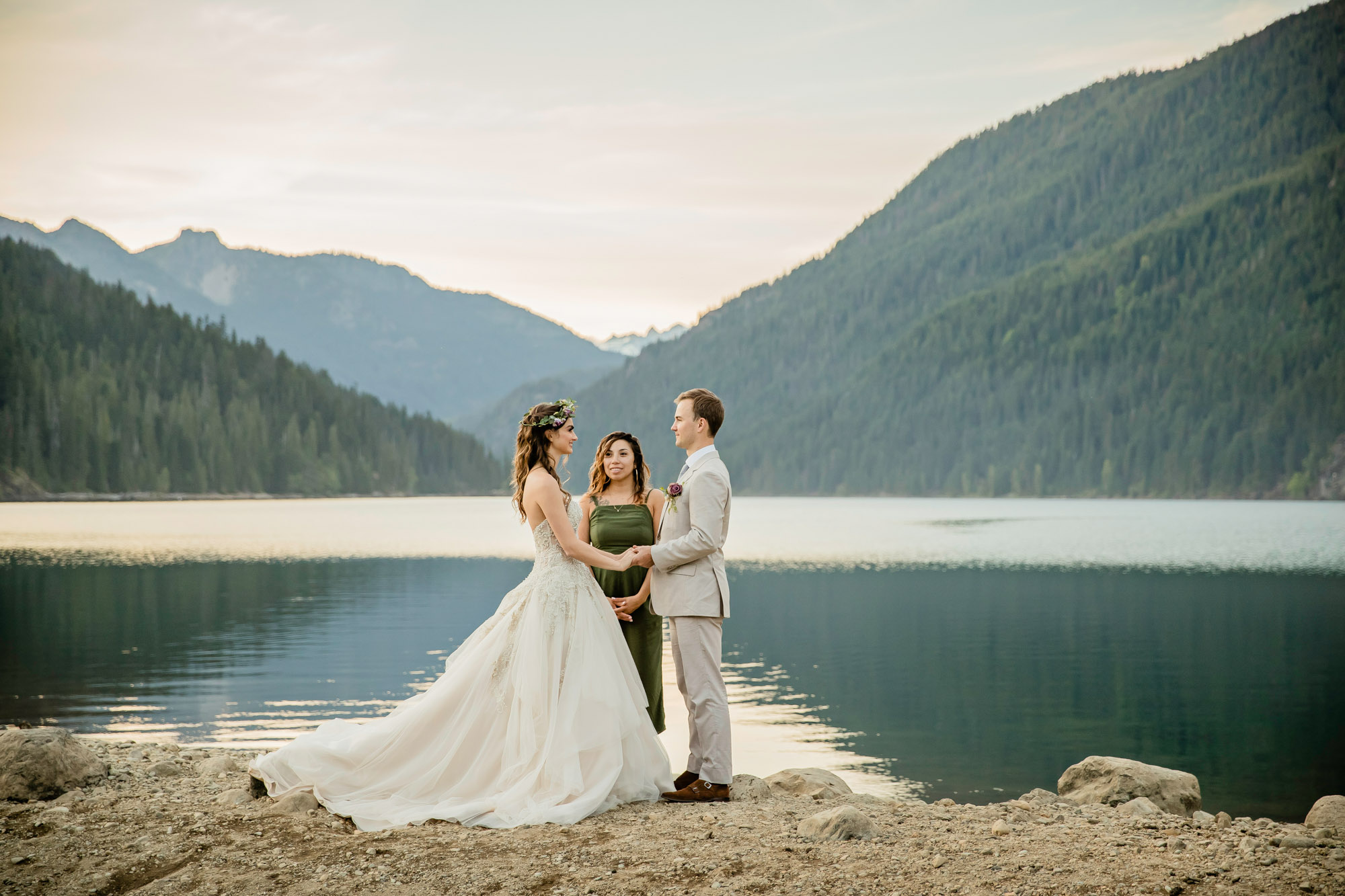 Adventure Elopement at Snoqualmie Pass in the Cascade Mountains by James Thomas Long Photography