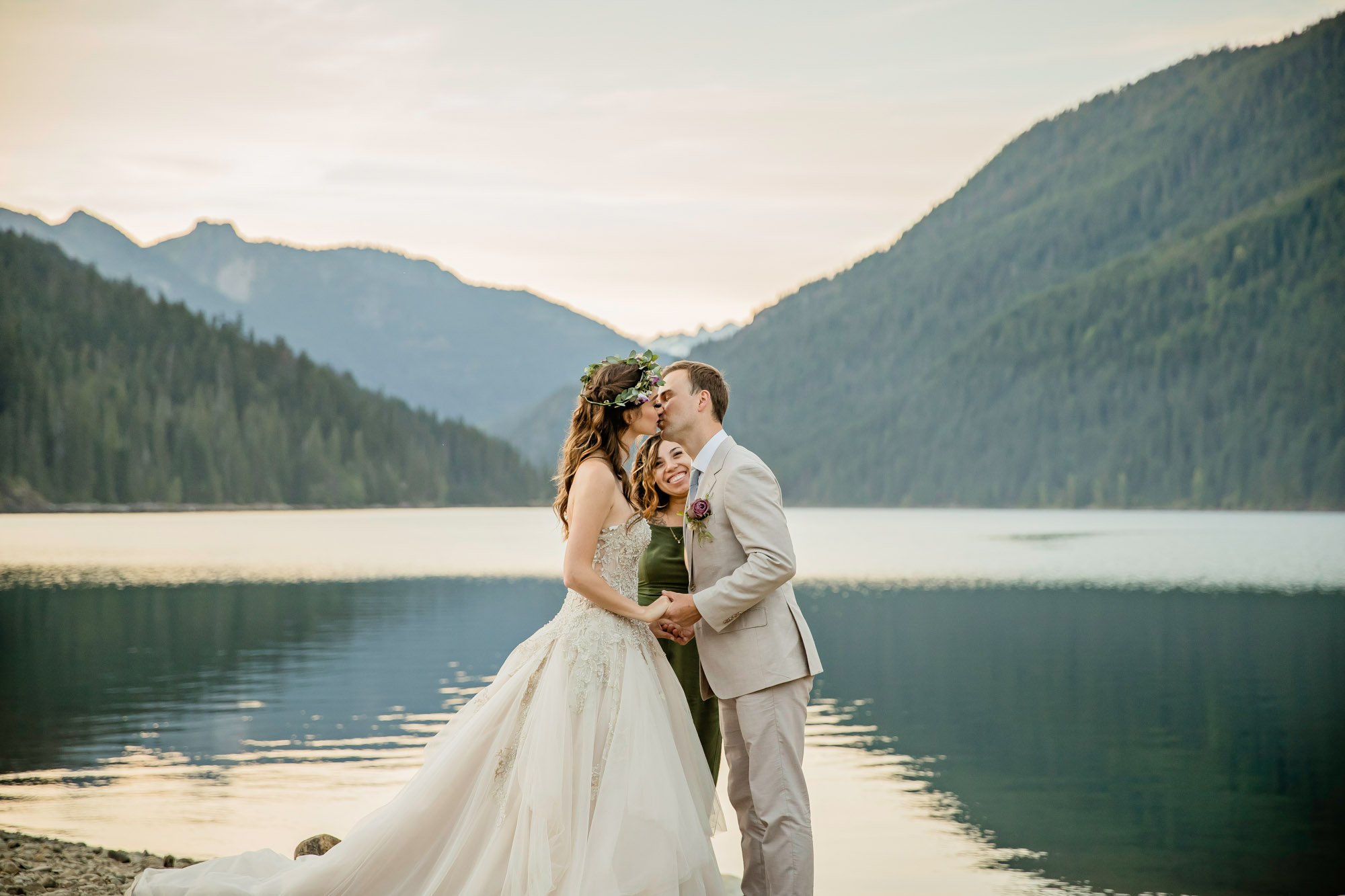 Adventure Elopement at Snoqualmie Pass in the Cascade Mountains by James Thomas Long Photography