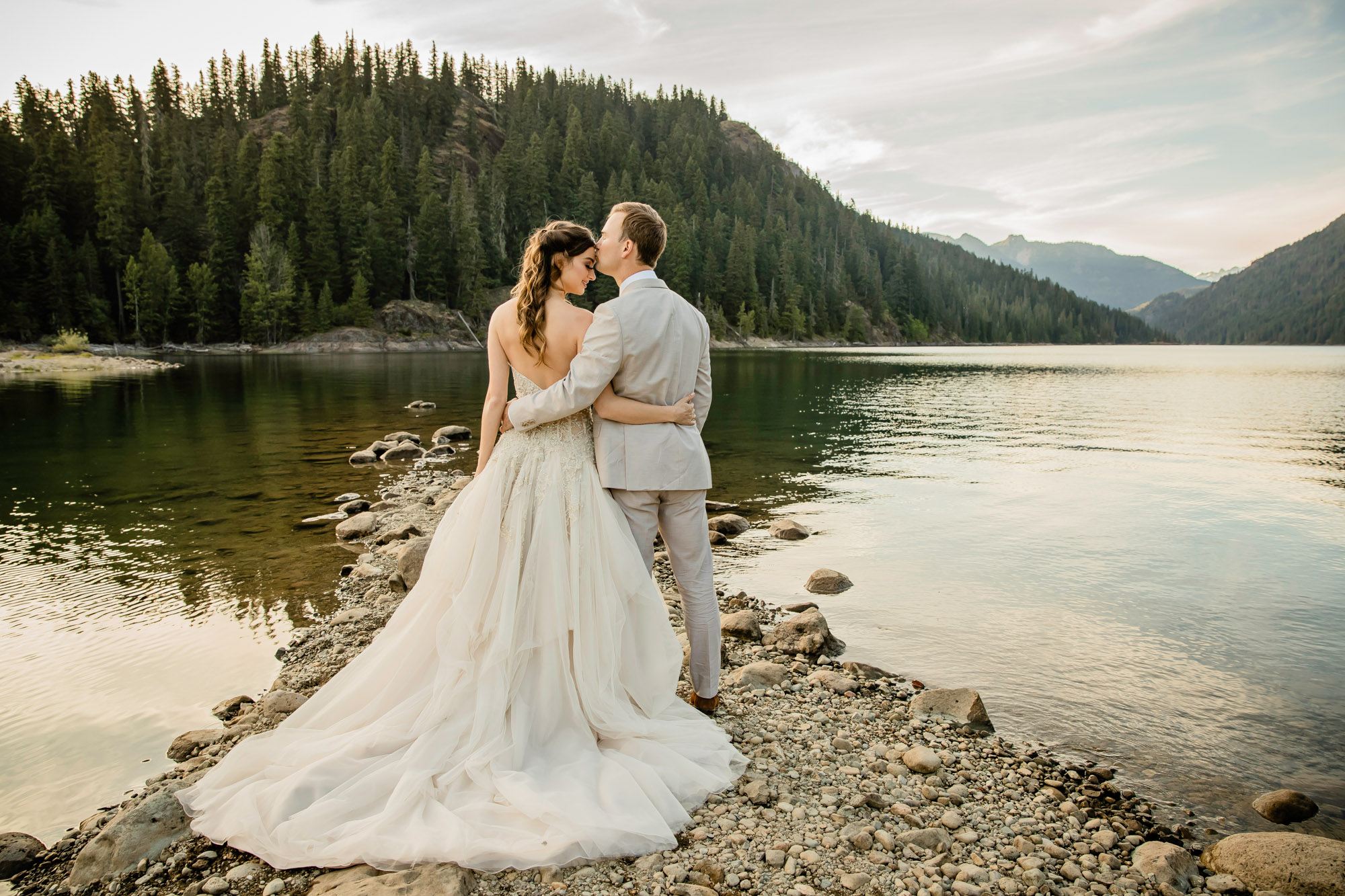 Adventure Elopement at Snoqualmie Pass in the Cascade Mountains by James Thomas Long Photography