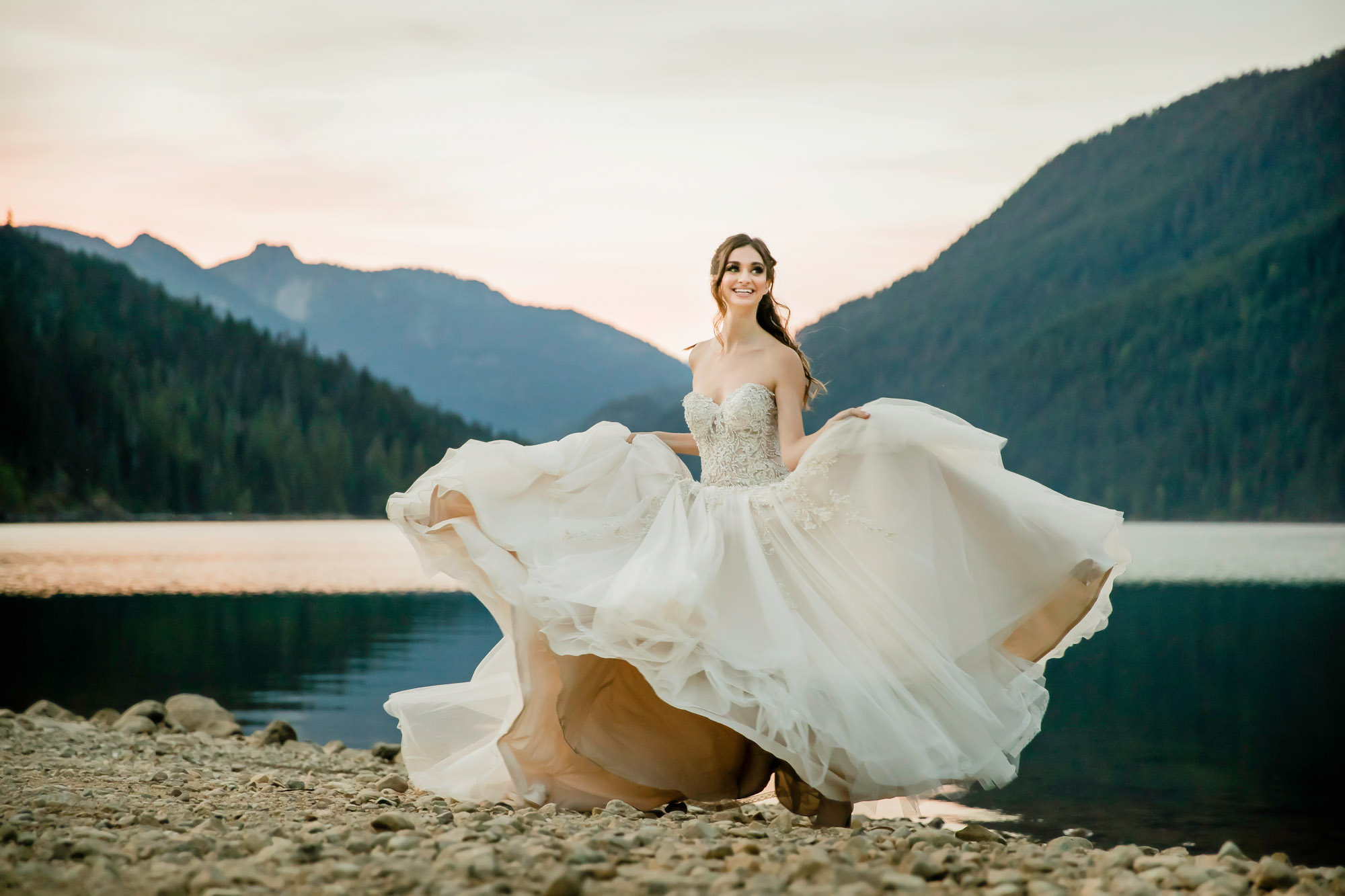 Adventure Elopement at Snoqualmie Pass in the Cascade Mountains by James Thomas Long Photography