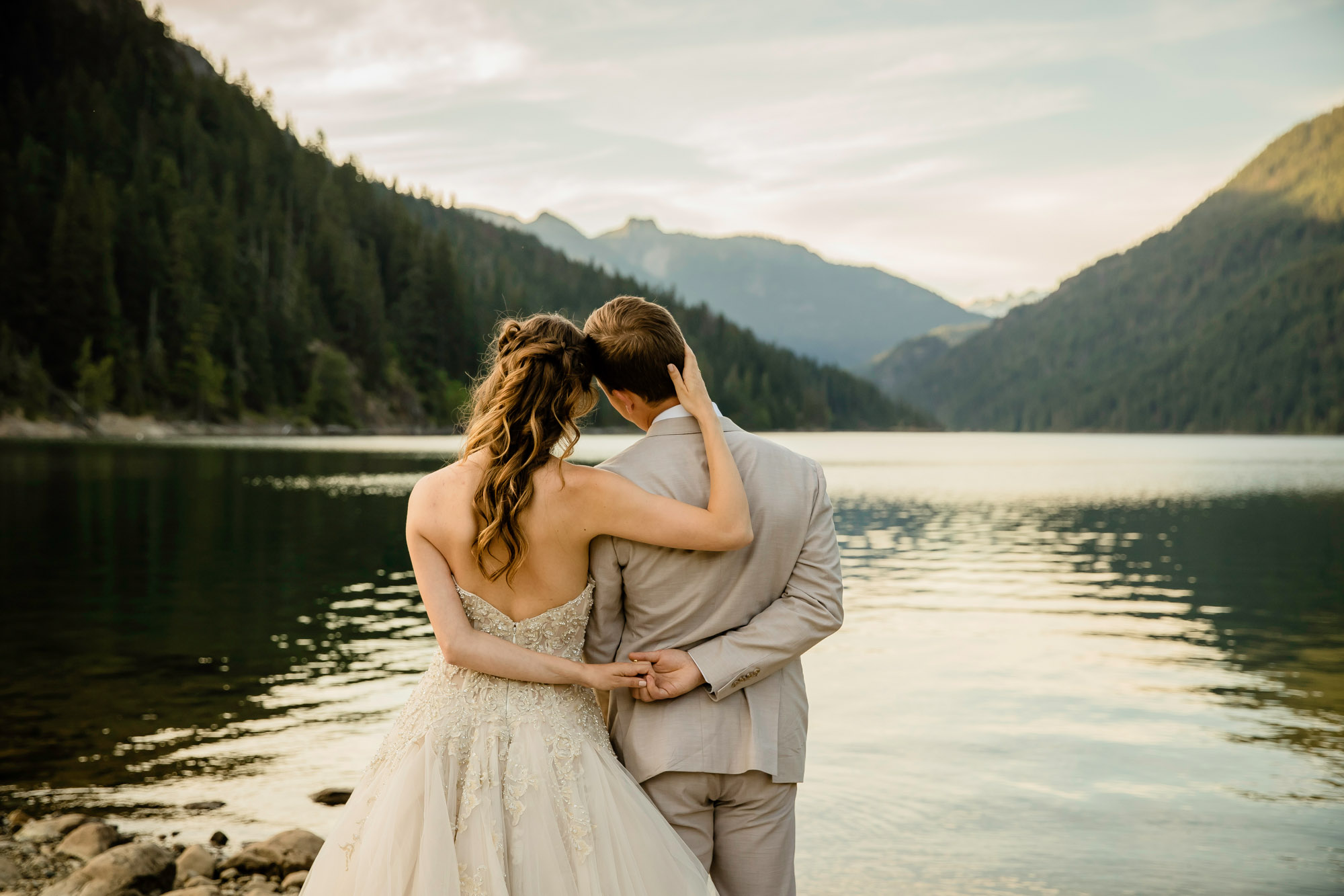 Adventure Elopement at Snoqualmie Pass in the Cascade Mountains by James Thomas Long Photography