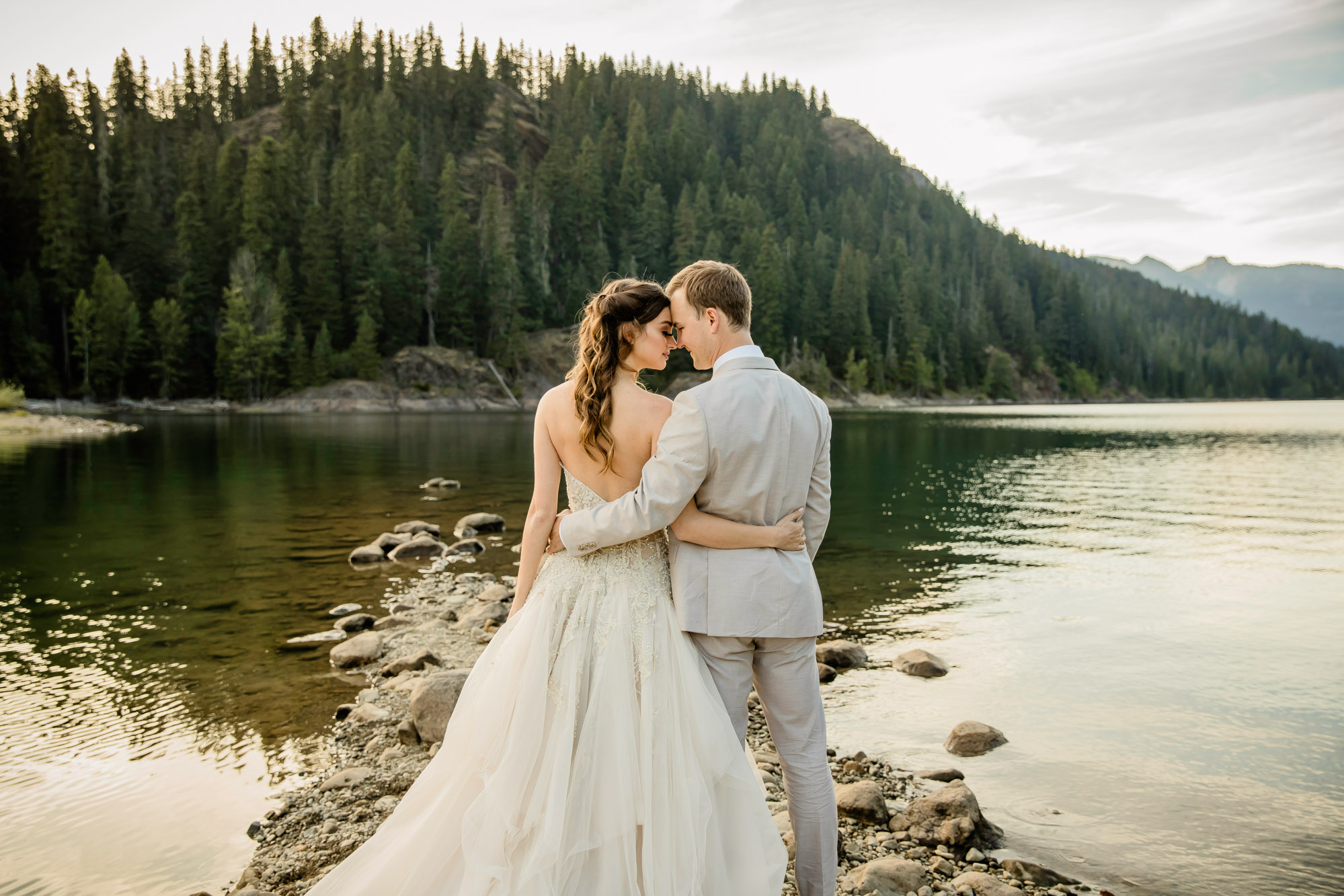 Adventure Elopement at Snoqualmie Pass in the Cascade Mountains by James Thomas Long Photography